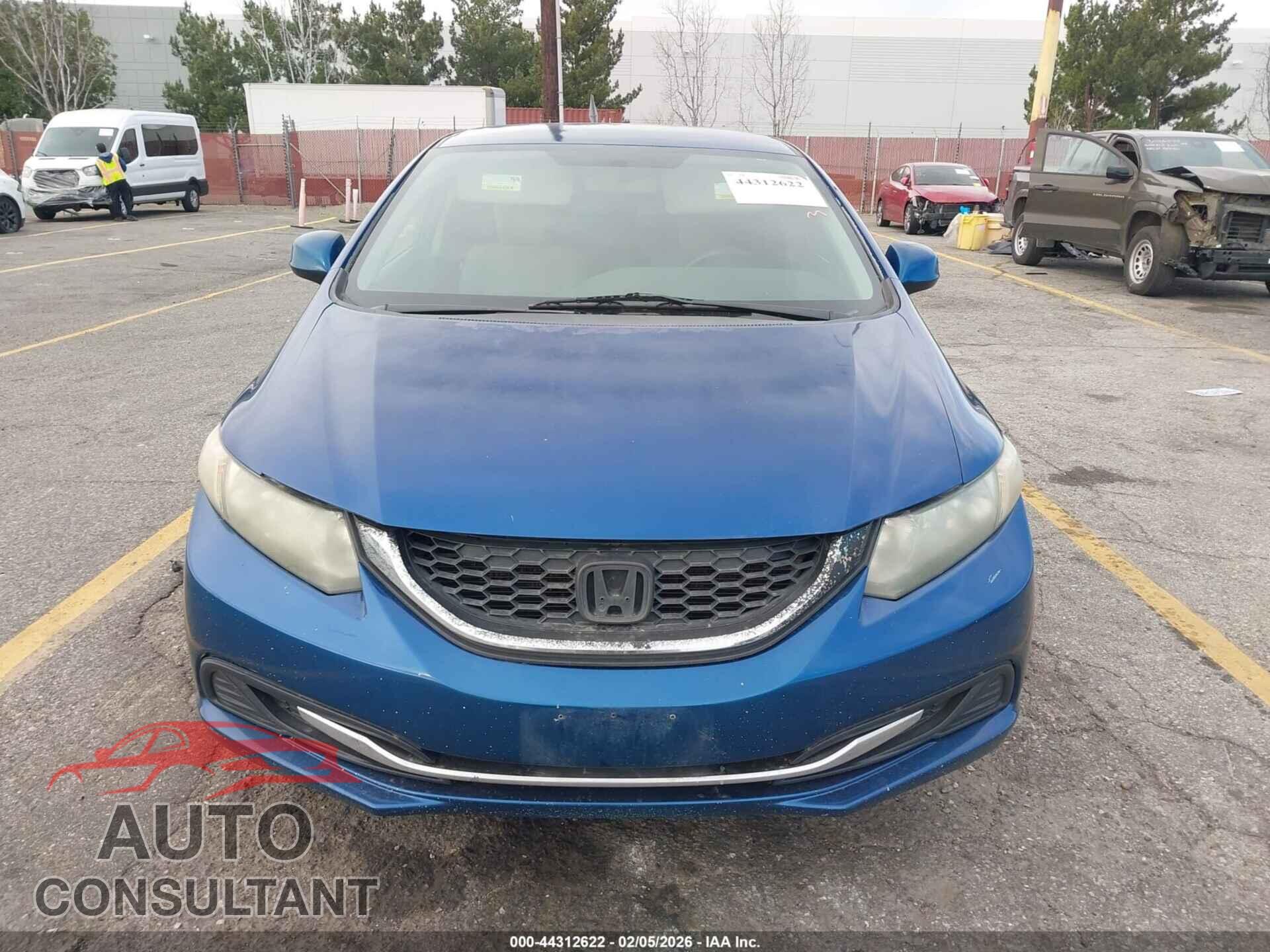 HONDA CIVIC 2013 - 19XFB2F55DE281891