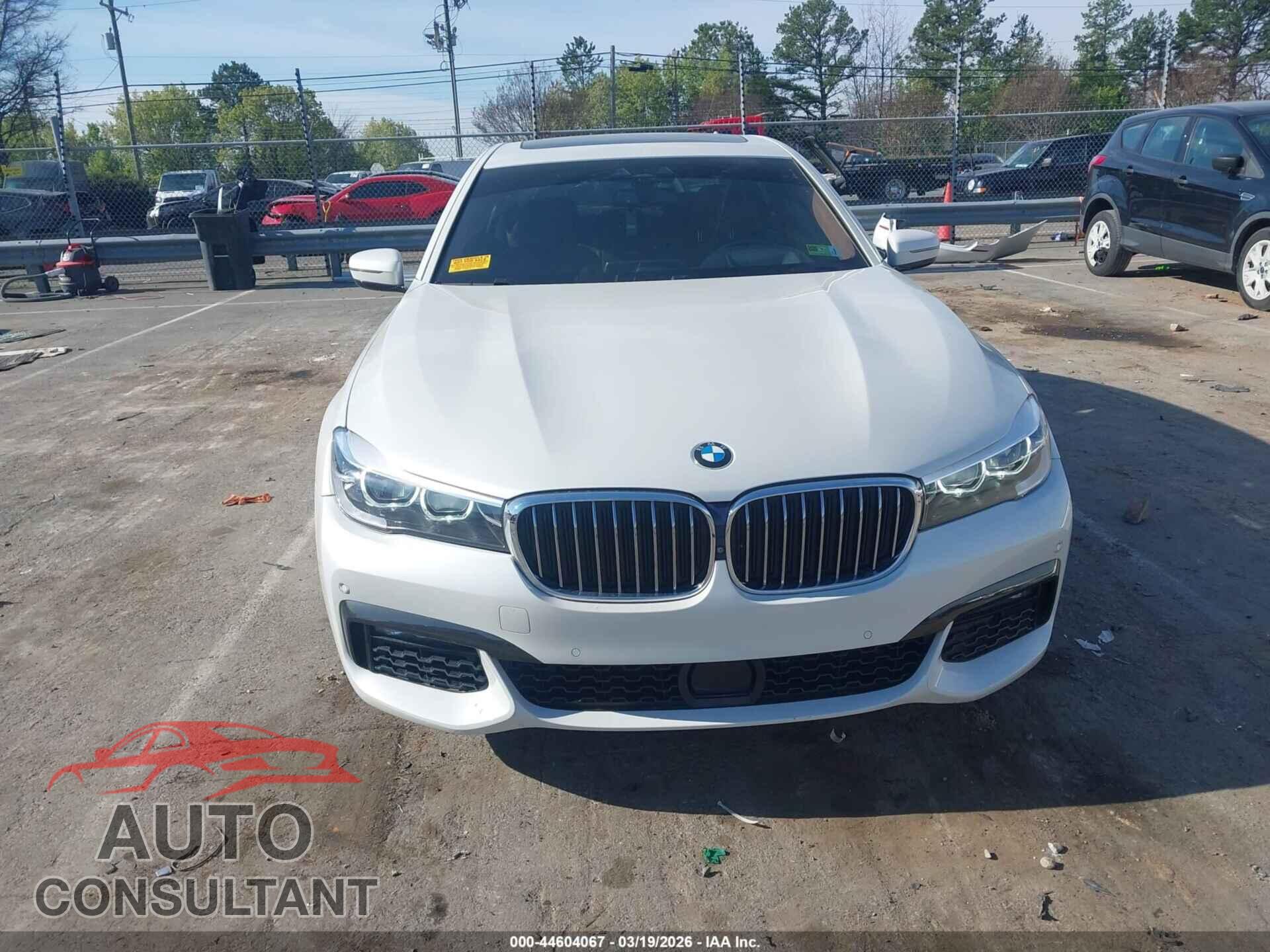 BMW 740E 2019 - WBA7J2C51KB246462