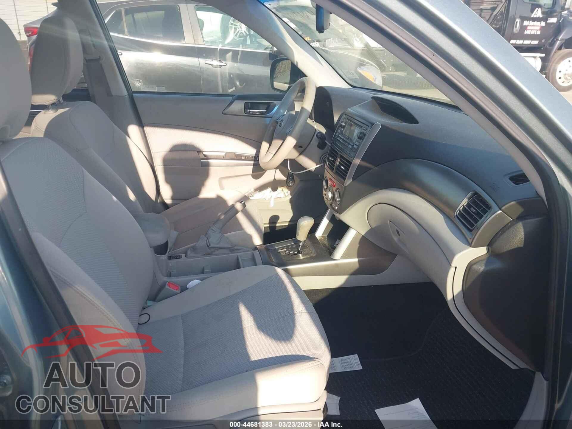 SUBARU FORESTER 2012 - JF2SHADC8CH425050
