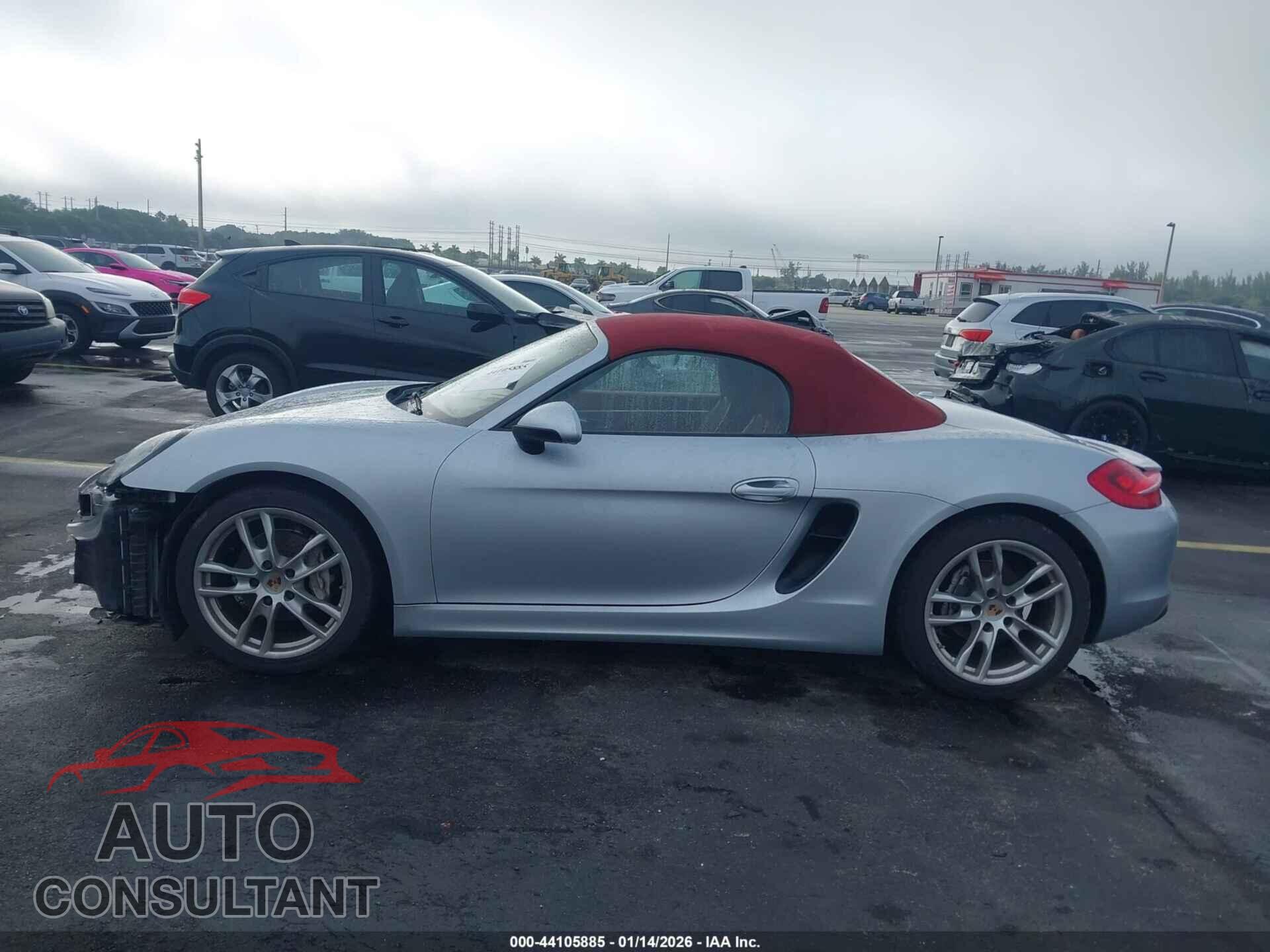 PORSCHE BOXSTER 2014 - WP0CA2A81ES120153