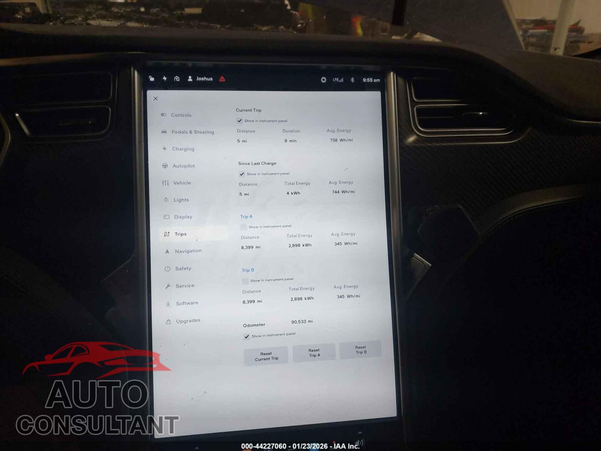 TESLA MODEL S 2017 - 5YJSA1E27HF192777