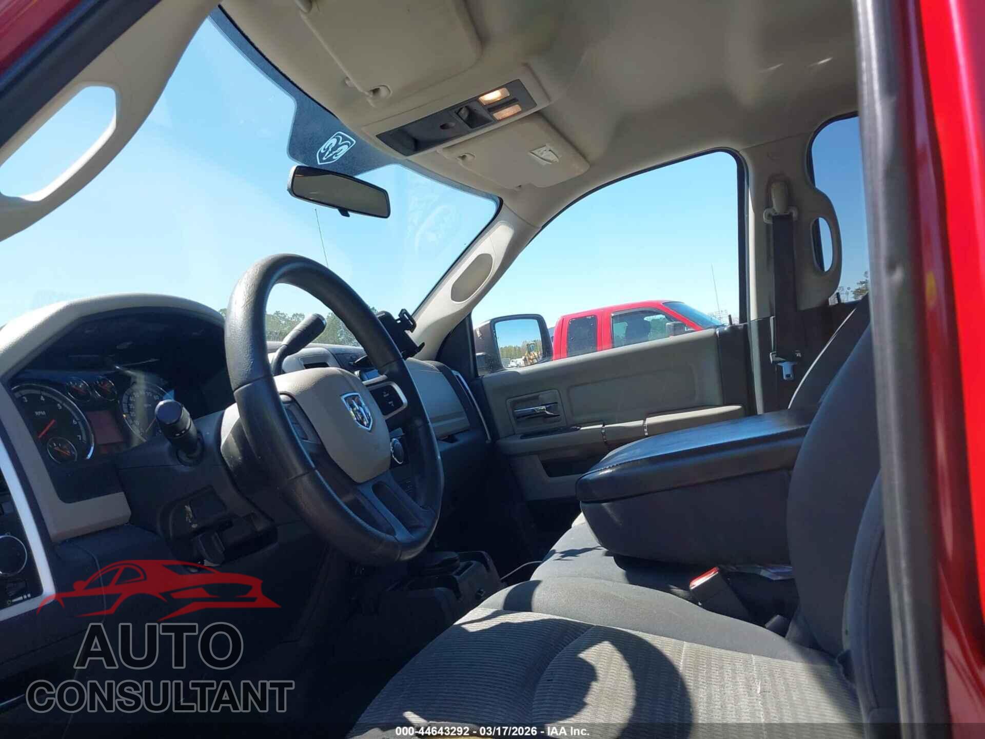 DODGE RAM 1500 2009 - 1D3HB18P29S728562