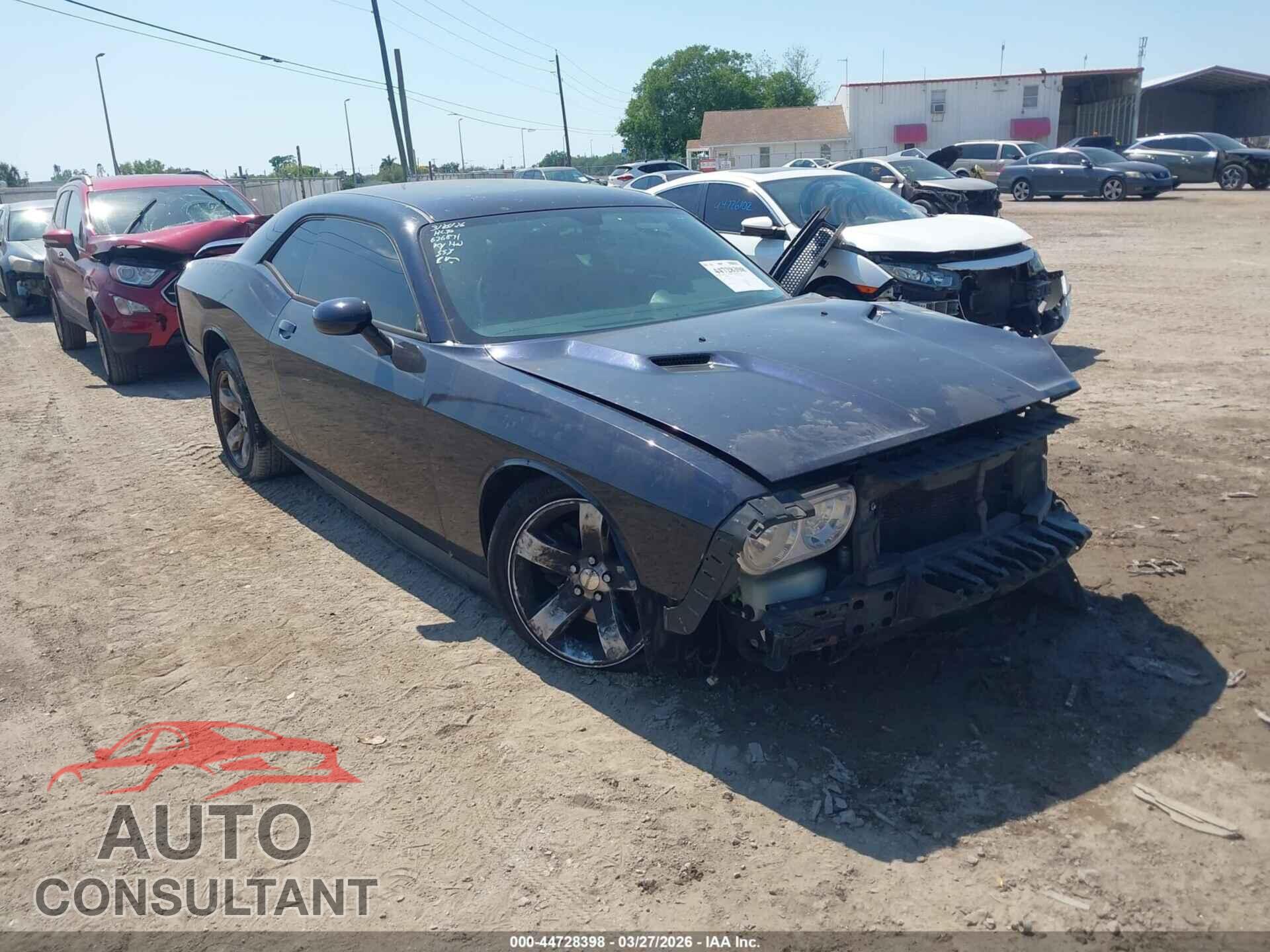 DODGE CHALLENGER 2012 - 2C3CDYAG1CH157956