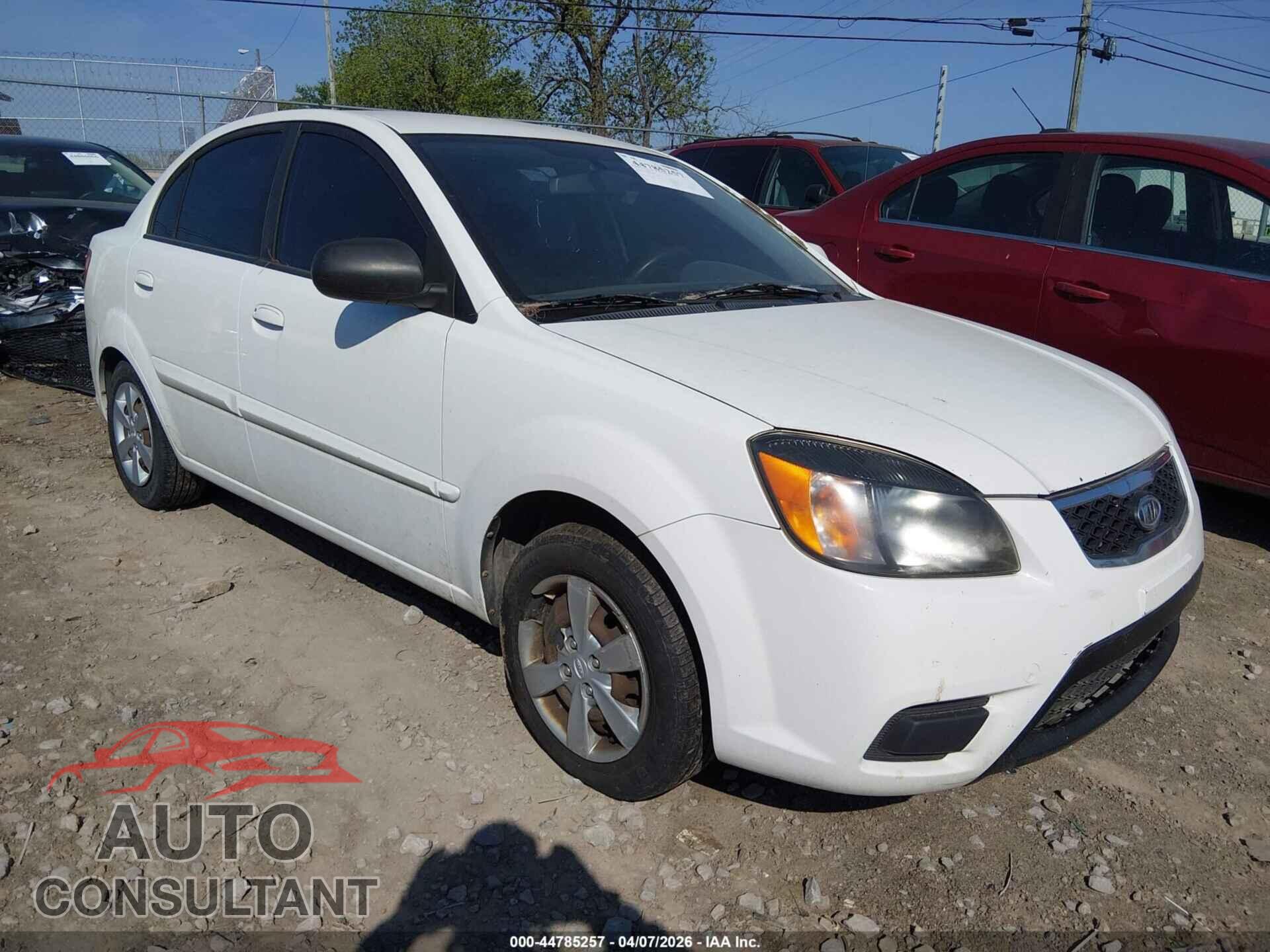 KIA RIO 2010 - KNADH4A34A6665263