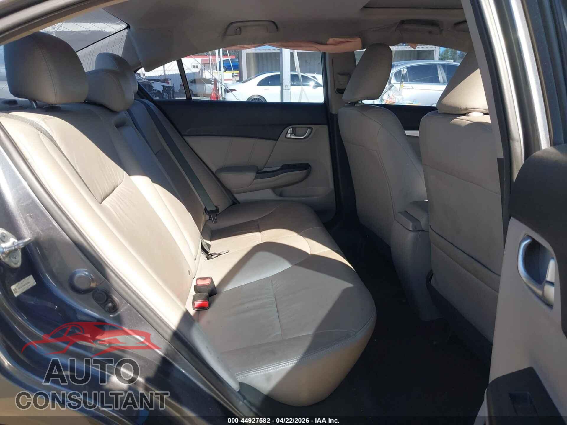 HONDA CIVIC 2013 - 19XFB2F94DE252904