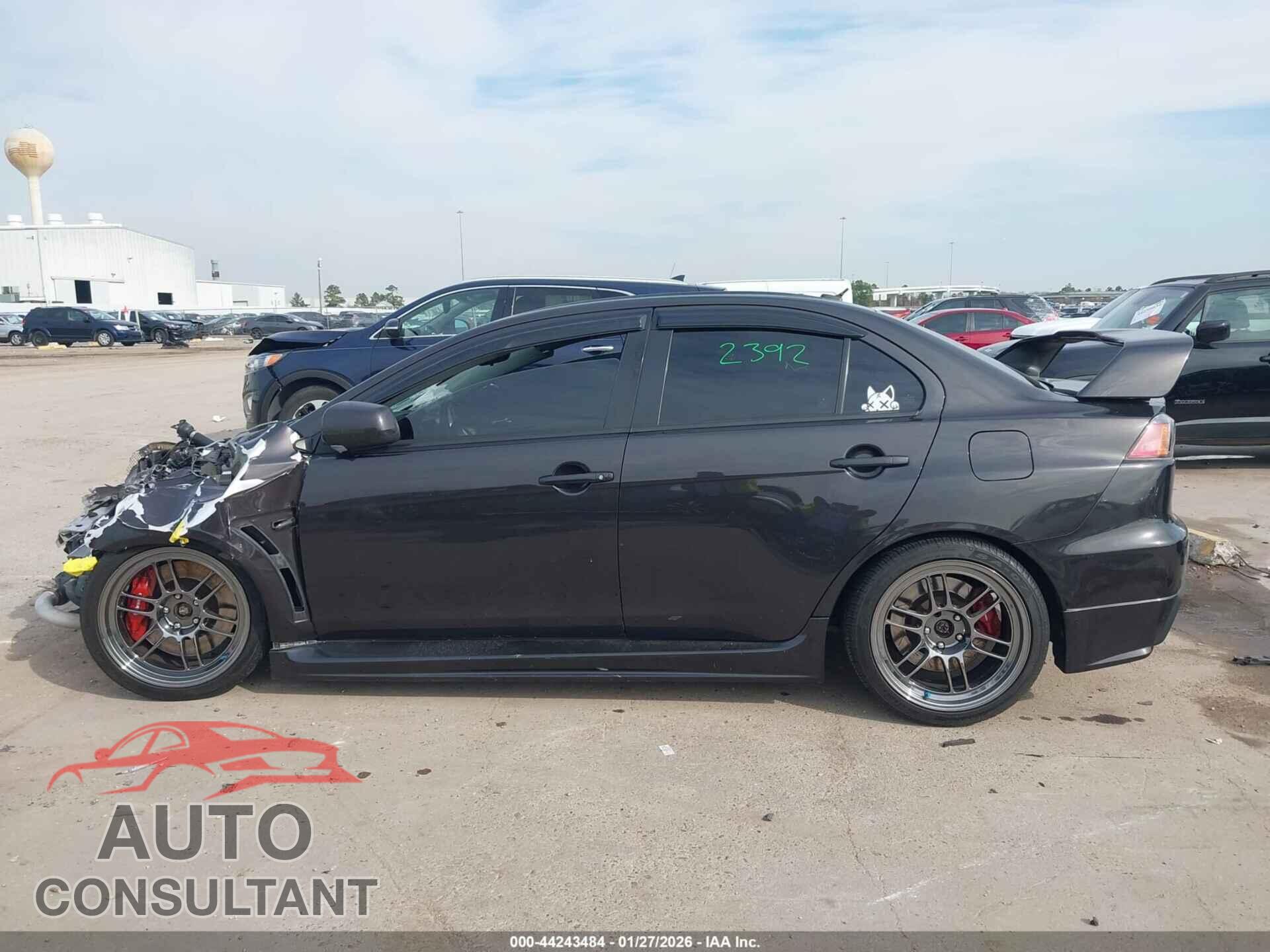 MITSUBISHI LANCER EVOLUTION 2010 - JA32W8FV3AU008613