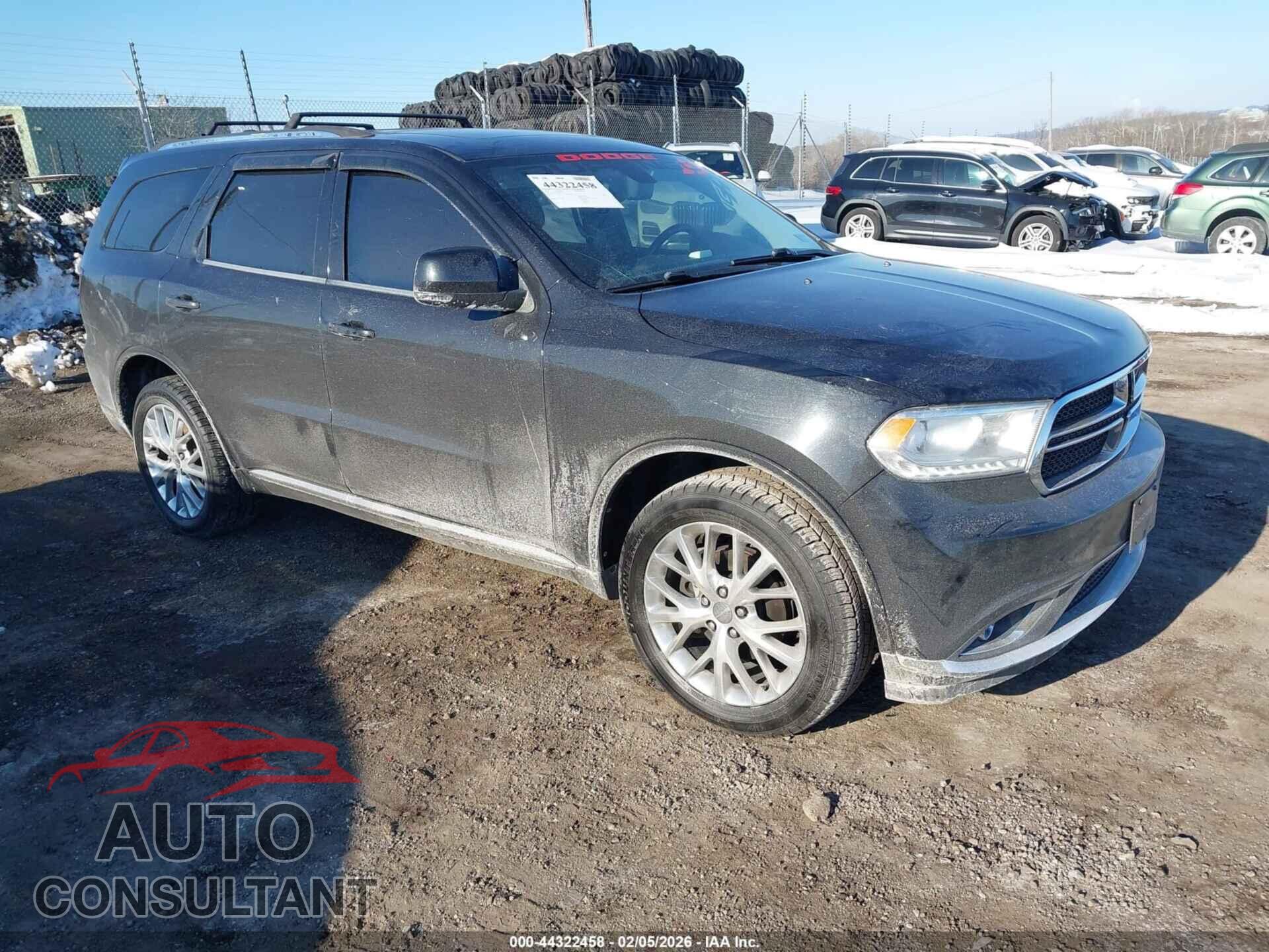DODGE DURANGO 2016 - 1C4RDJDG5GC375237
