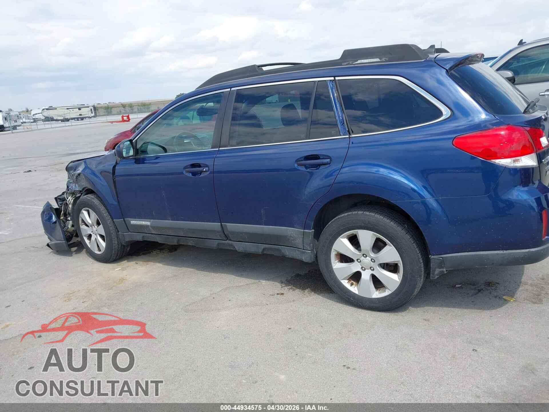 SUBARU OUTBACK 2011 - 4S4BRCKC8B3362193