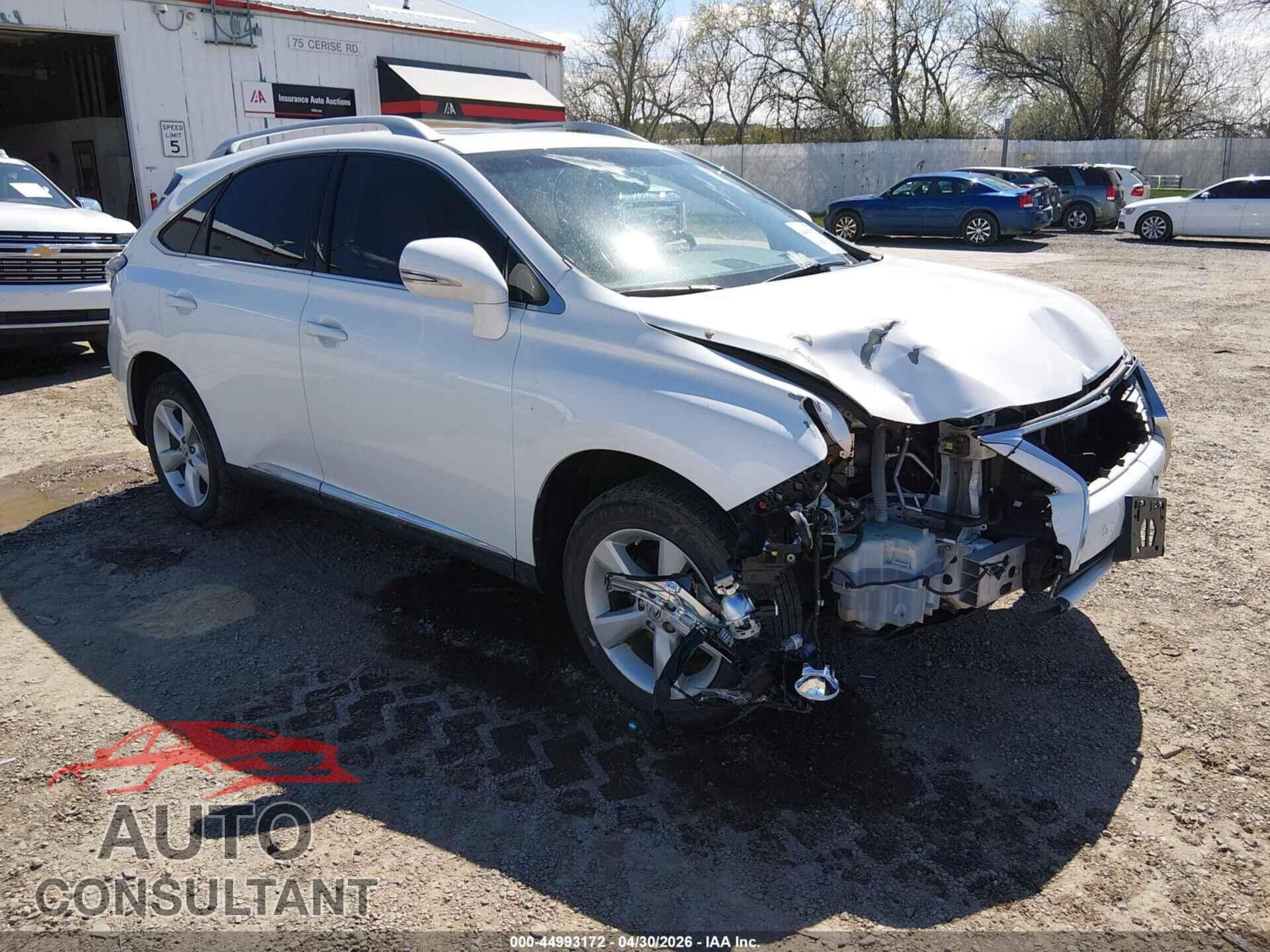 LEXUS RX 350 2014 - 2T2BK1BA4EC233449