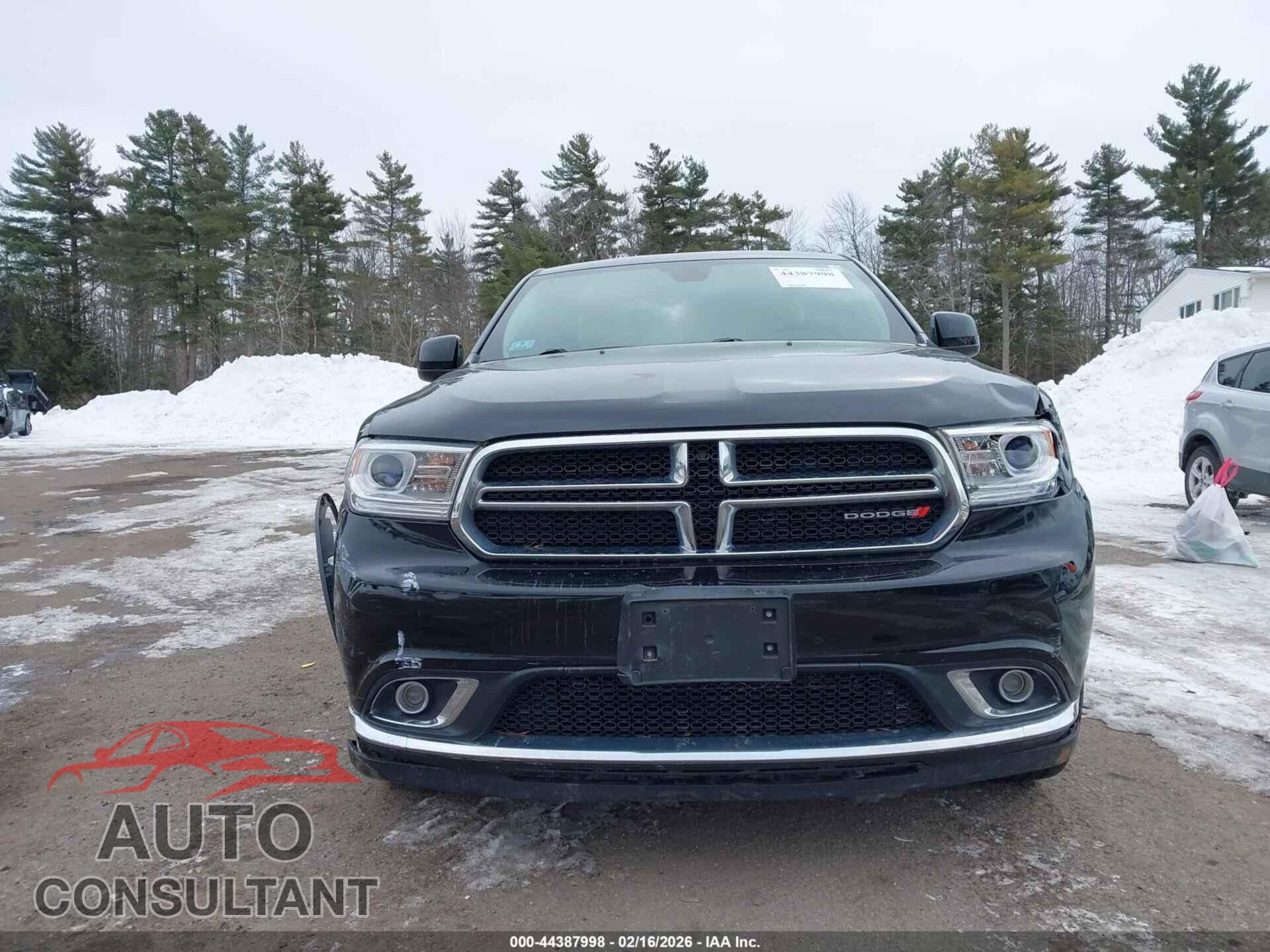 DODGE DURANGO 2019 - 1C4RDJAG2KC848573