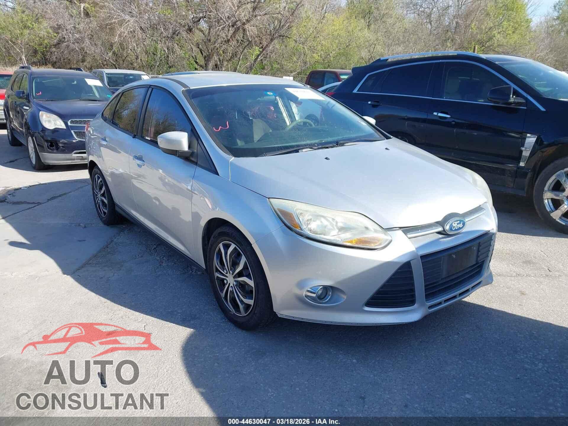FORD FOCUS 2012 - 1FAHP3F24CL302814