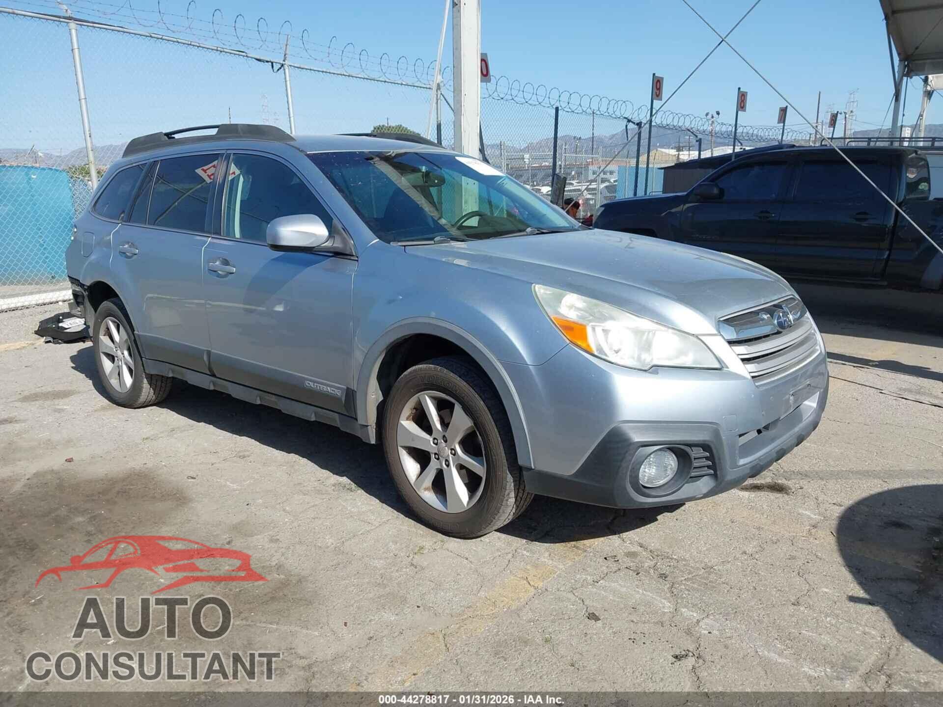 SUBARU OUTBACK 2013 - 4S4BRBCC9D3292425