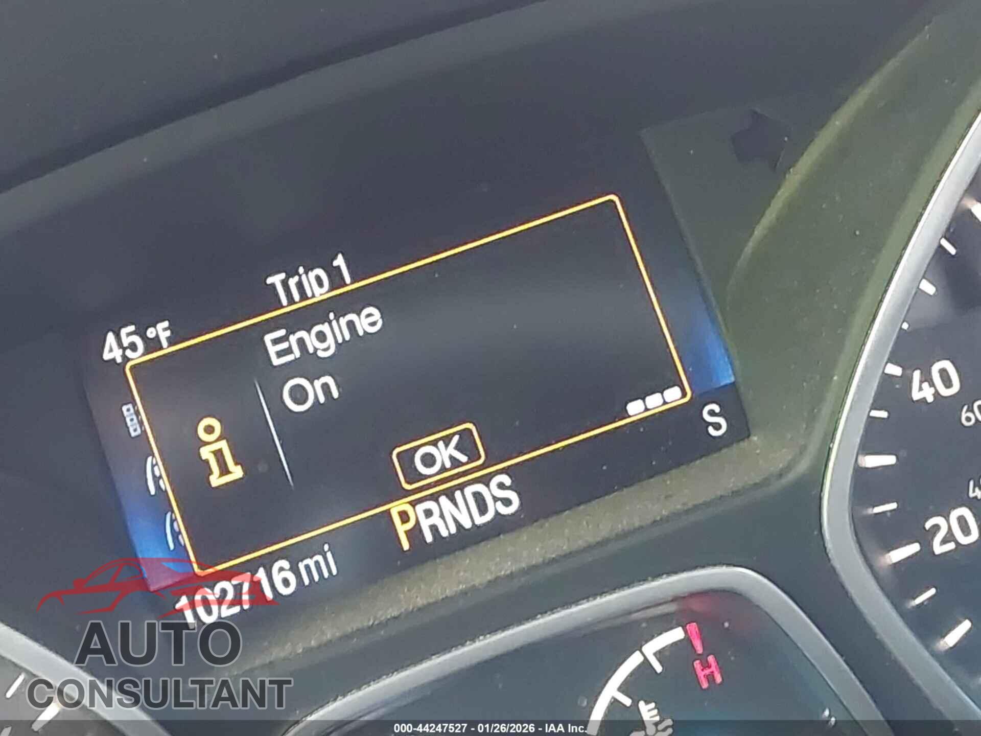 FORD ESCAPE 2017 - 1FMCU0F77HUE09246