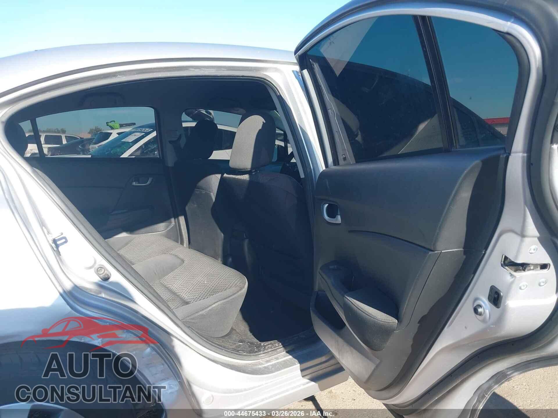 HONDA CIVIC 2014 - 19XFB2F56EE016236