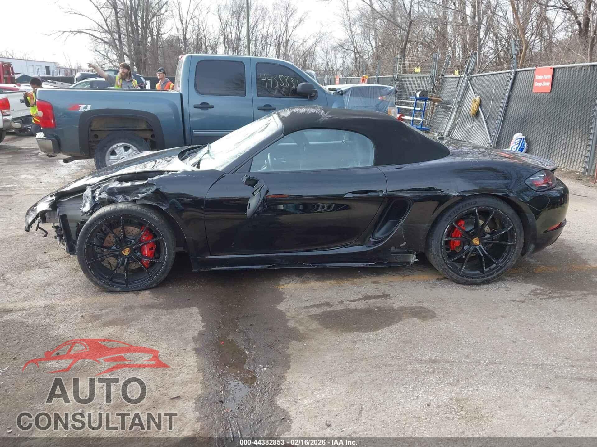 PORSCHE 718 BOXSTER 2021 - WP0CB2A80MS225228