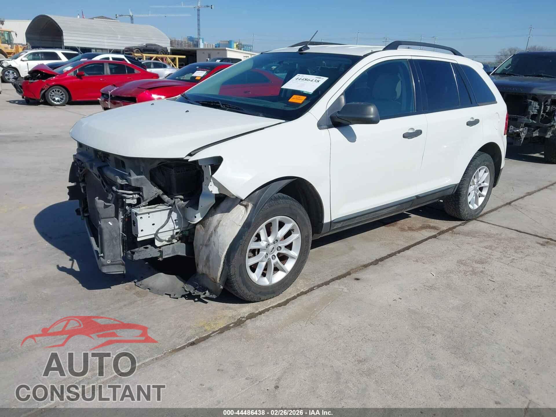 FORD EDGE 2013 - 2FMDK3GC3DBE11146