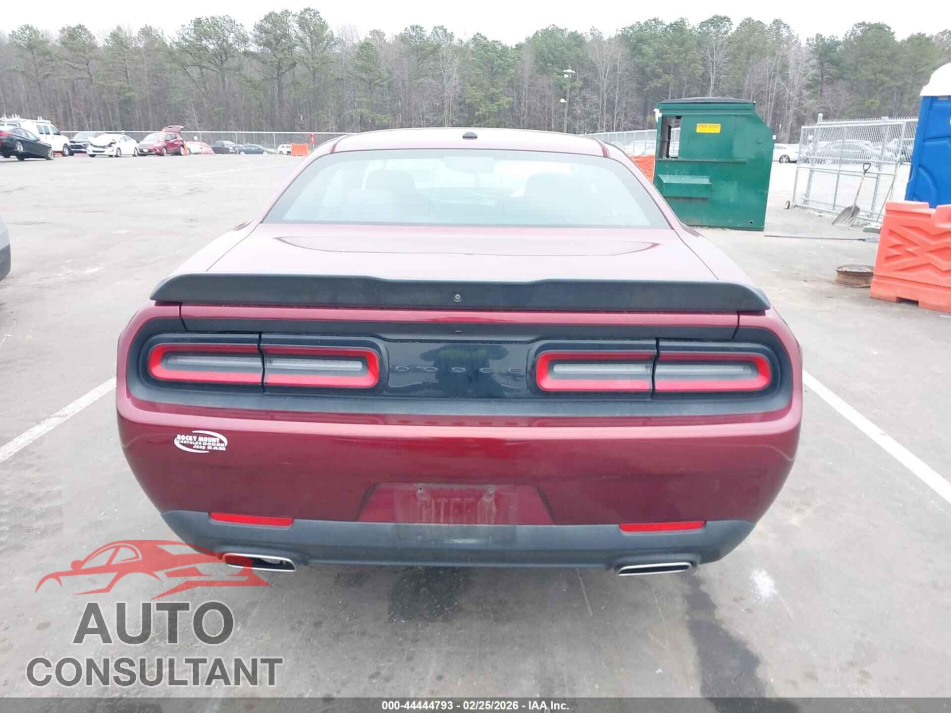DODGE CHALLENGER 2020 - 2C3CDZAG0LH146517