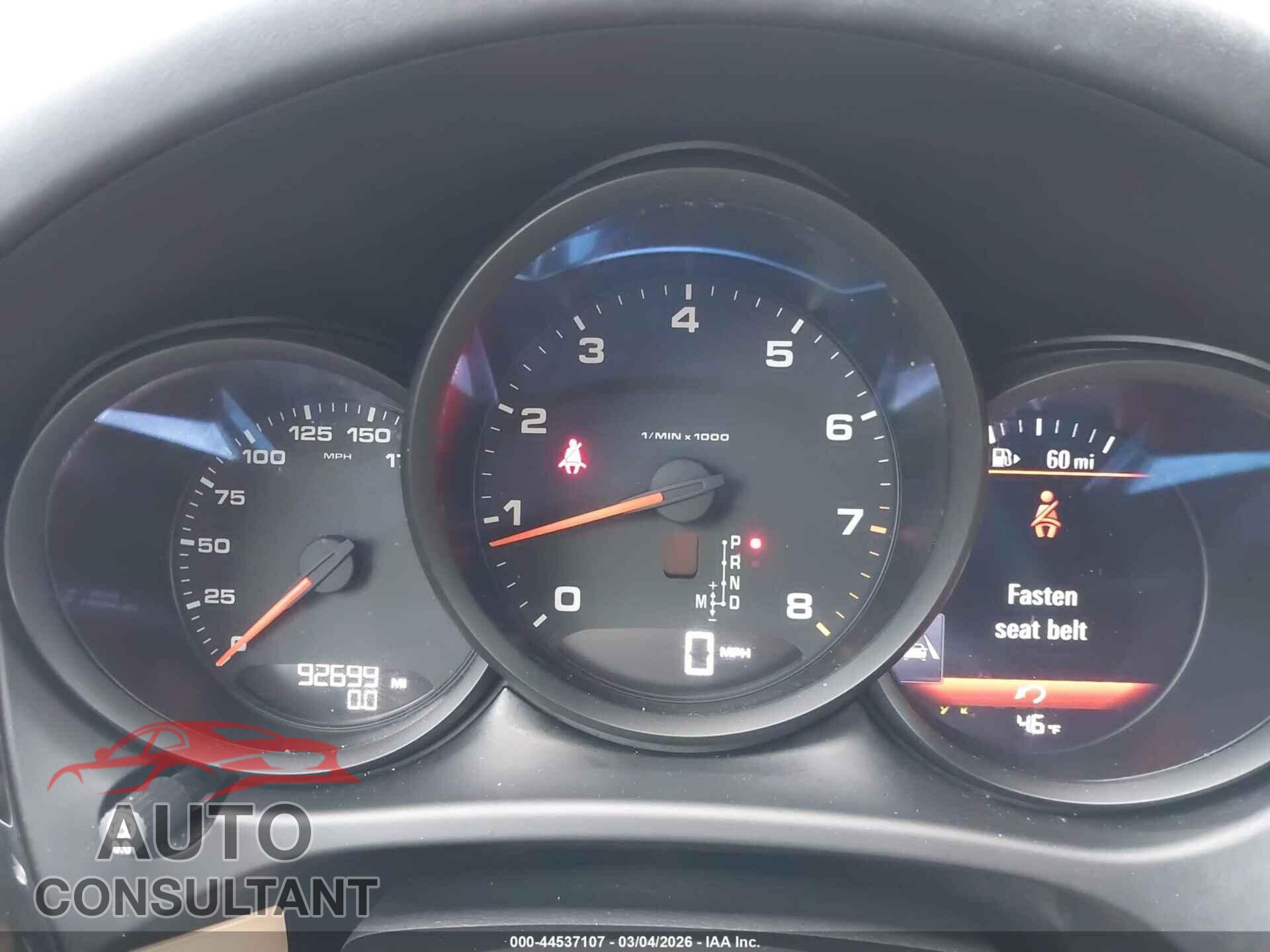 PORSCHE MACAN 2017 - WP1AA2A58HLB07006