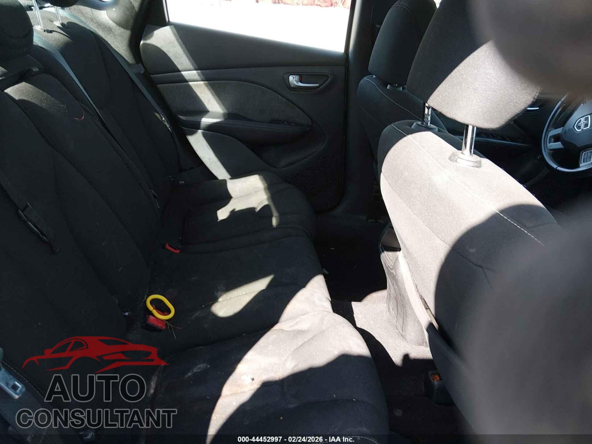 DODGE DART 2013 - 1C3CDFBA9DD178499