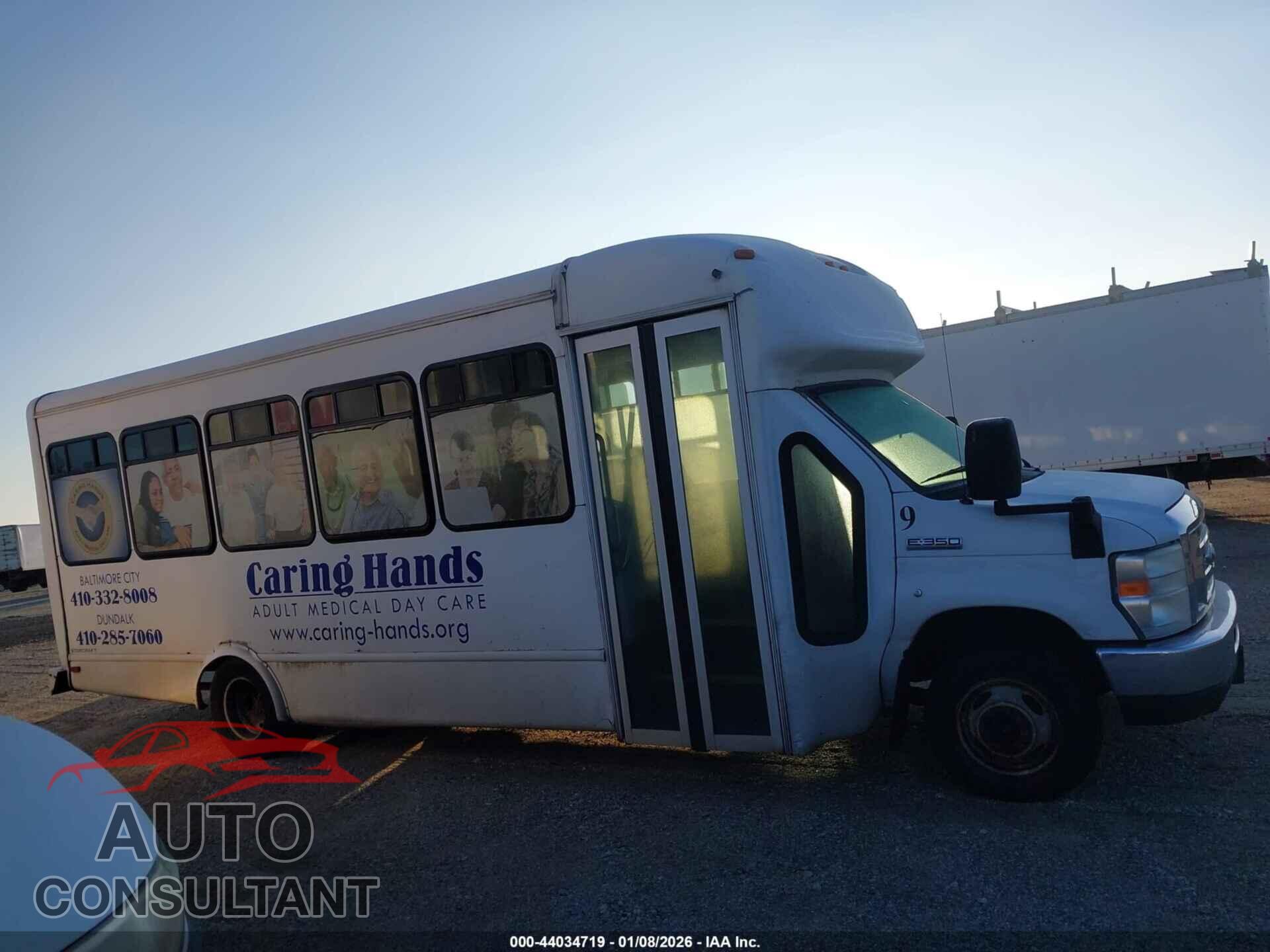 FORD E-450 CUTAWAY 2012 - 1FDFE4FS1CDB38232