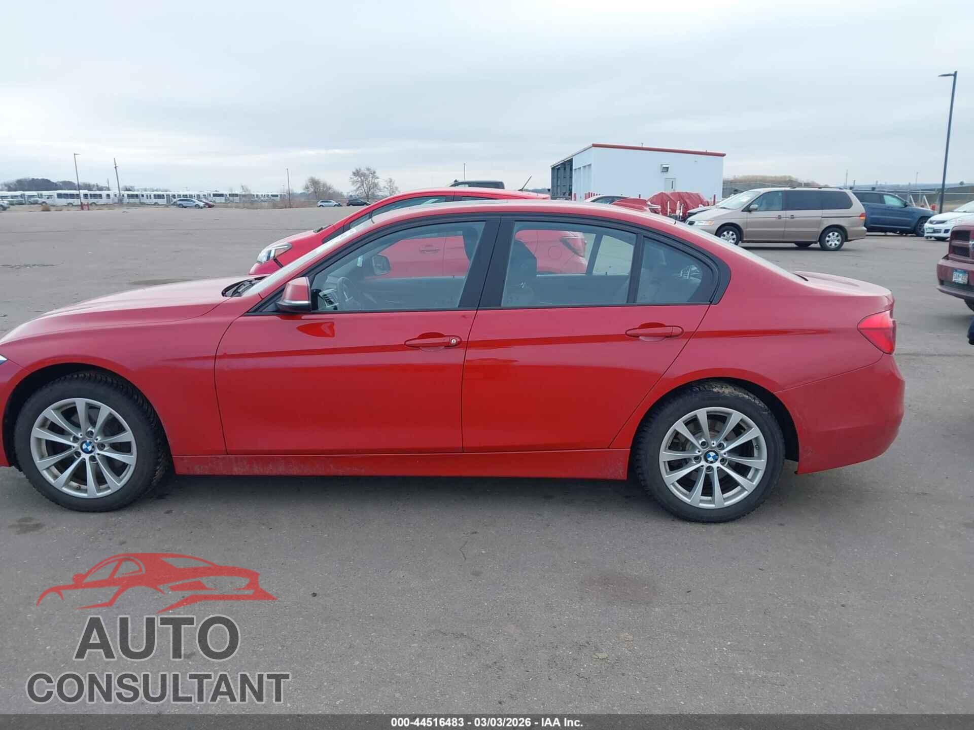 BMW 320I 2016 - WBA8E5G53GNU20252