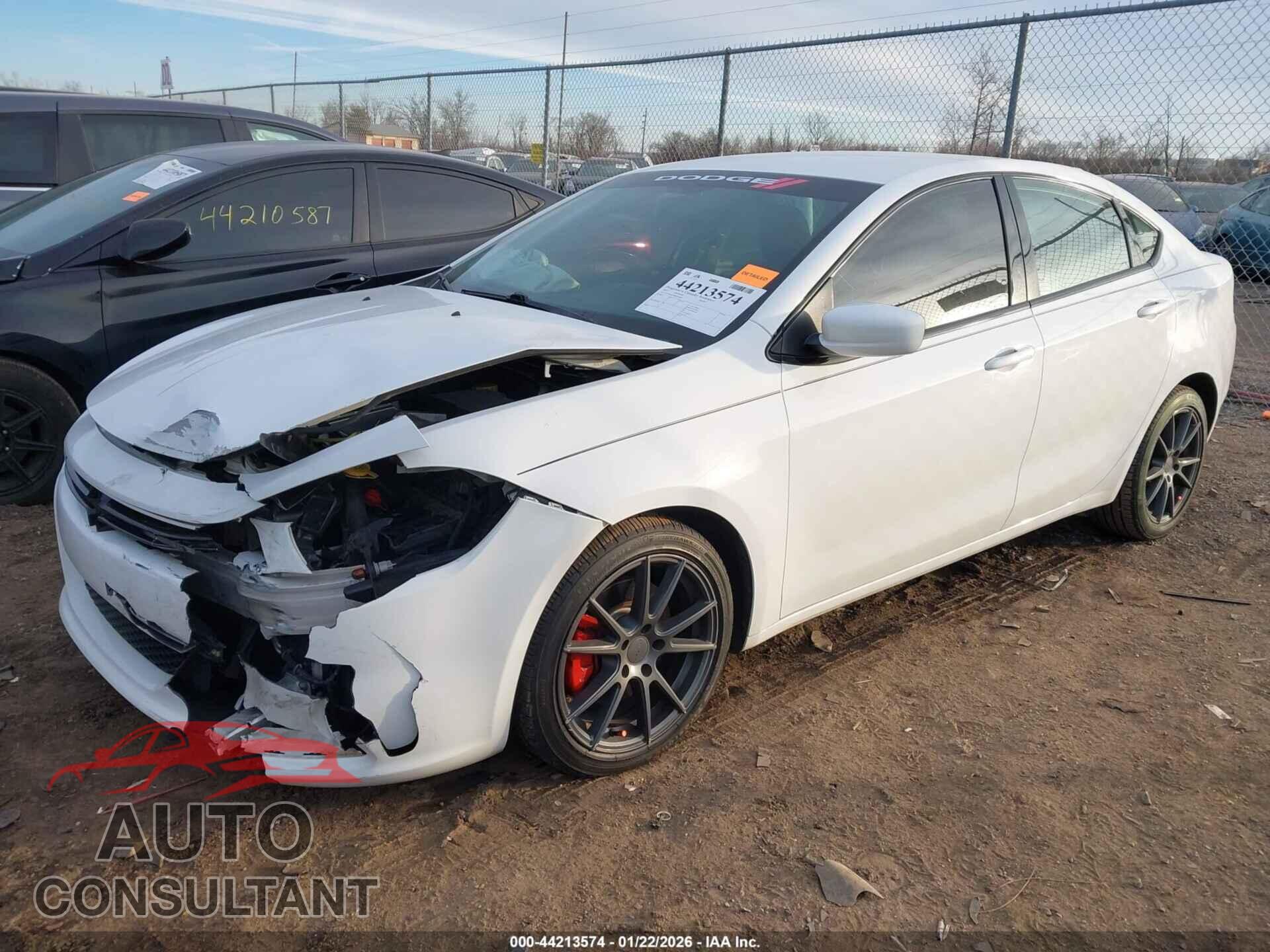 DODGE DART 2013 - 1C3CDFBA0DD293038