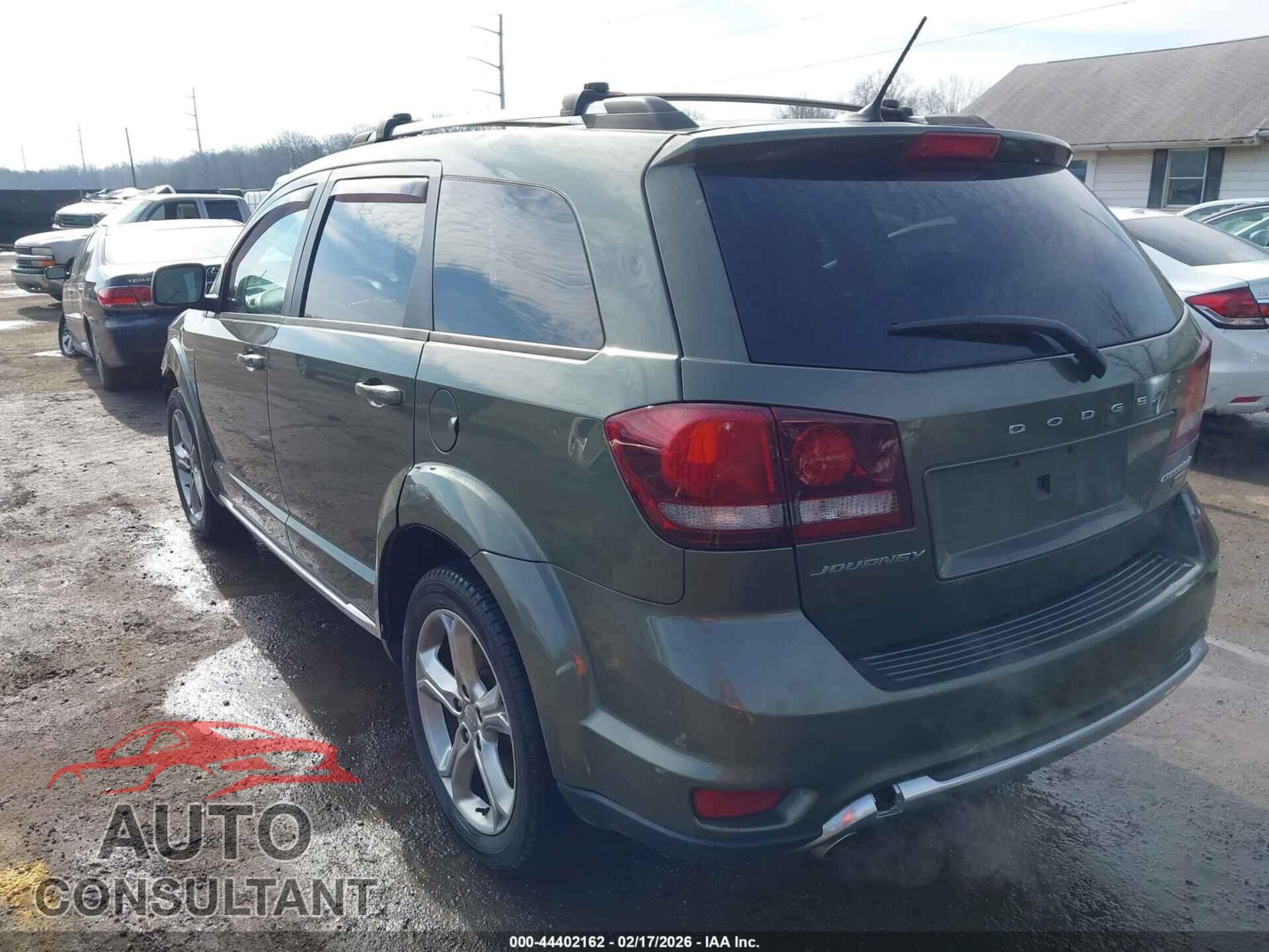 DODGE JOURNEY 2017 - 3C4PDCGG9HT625907