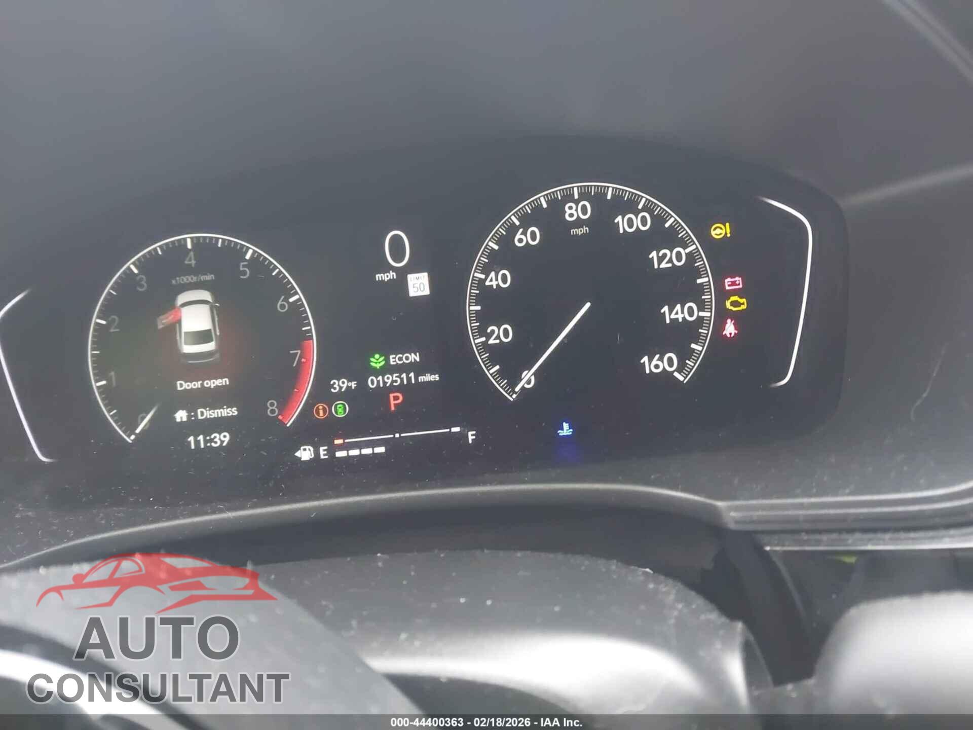 HONDA CIVIC 2023 - 2HGFE2F59PH505939