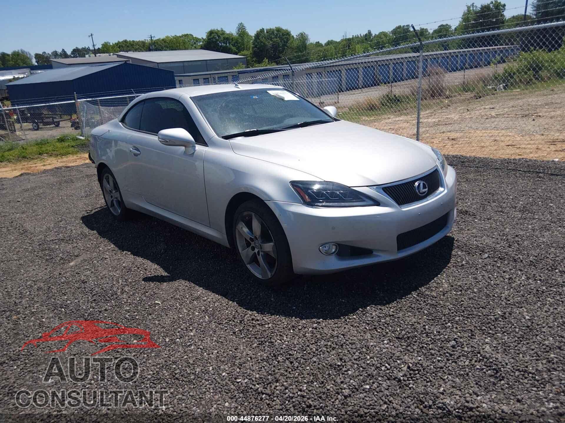 LEXUS IS 250C 2011 - JTHFF2C29B2517031
