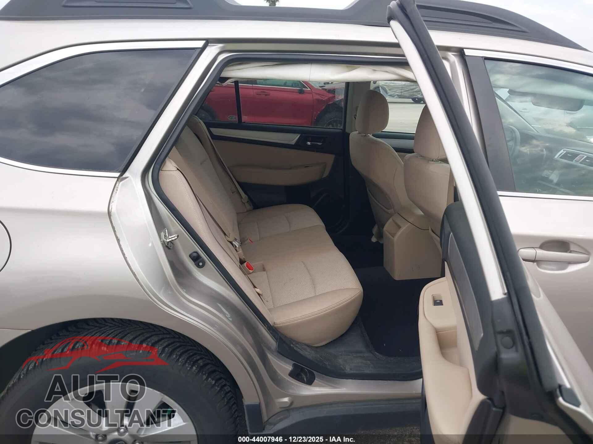 SUBARU OUTBACK 2017 - 4S4BSAFC9H3203968