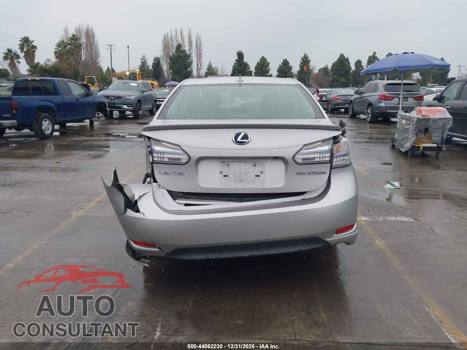 LEXUS HS 250H 2010 - JTHBB1BA0A2028027