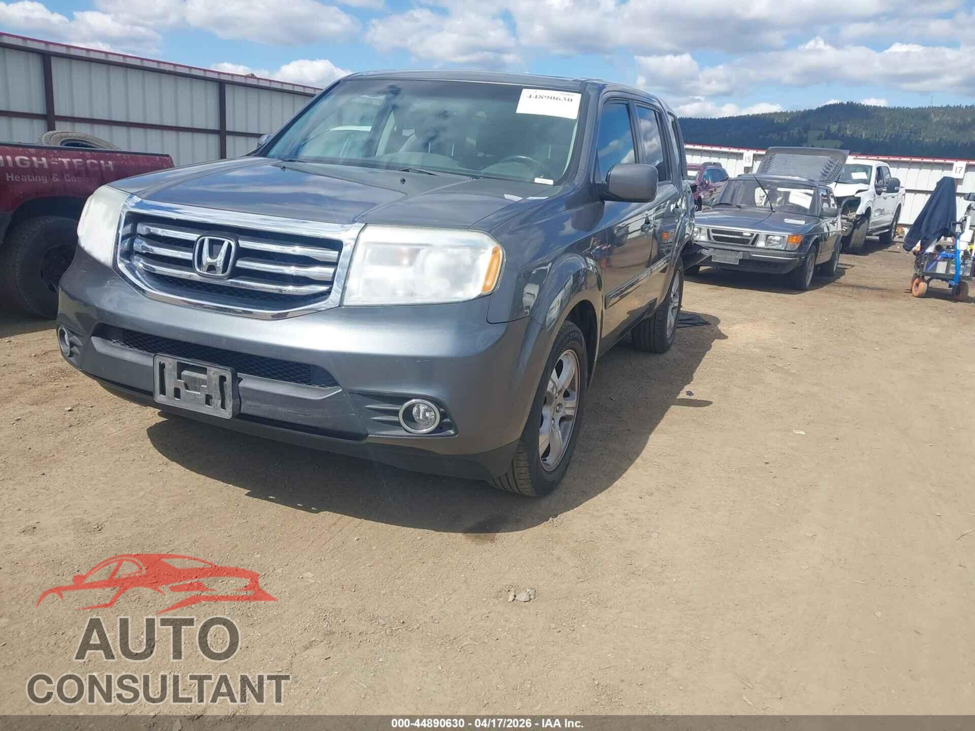 HONDA PILOT 2012 - 5FNYF3H53CB015486