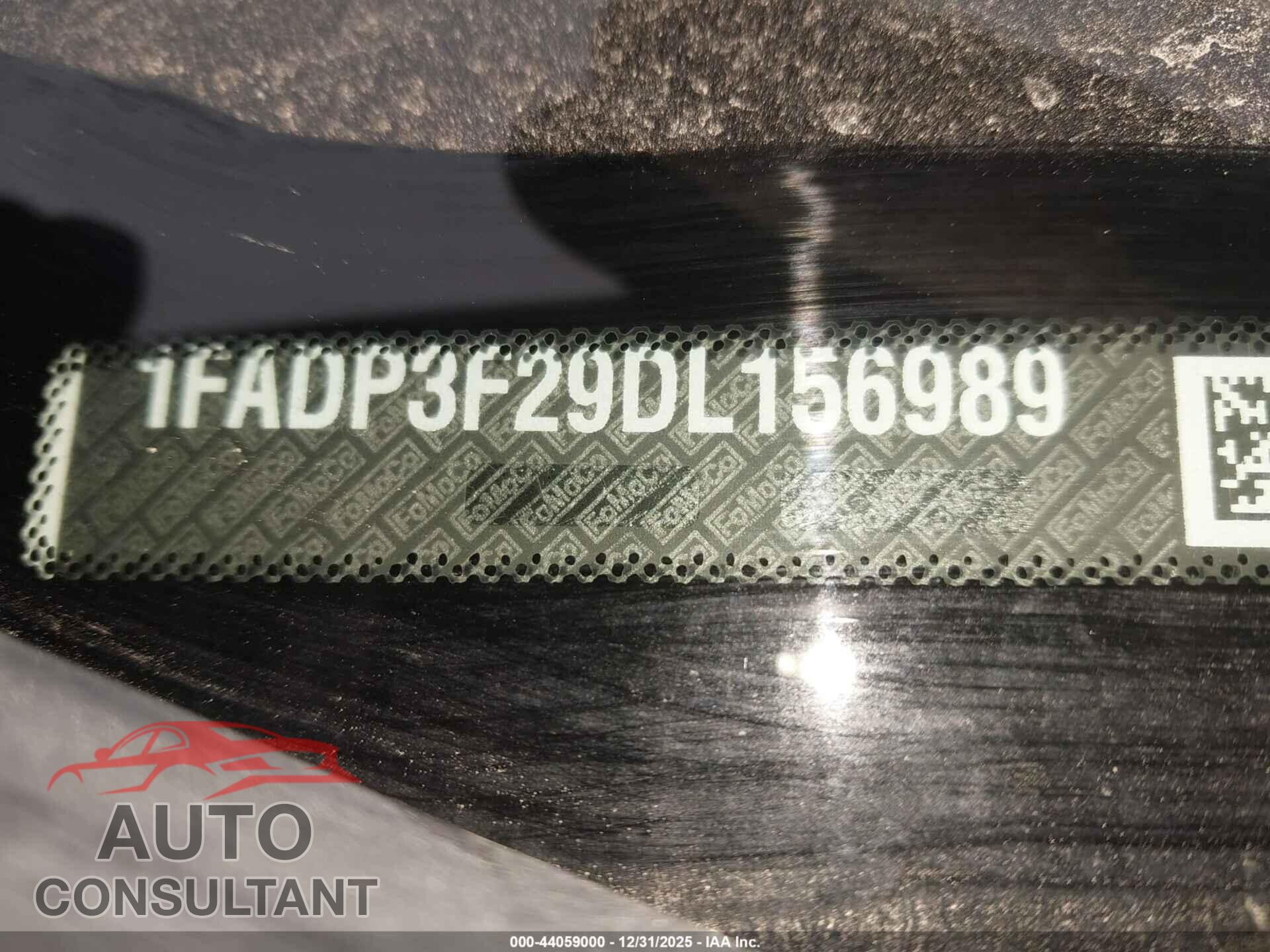 FORD FOCUS 2013 - 1FADP3F29DL156989