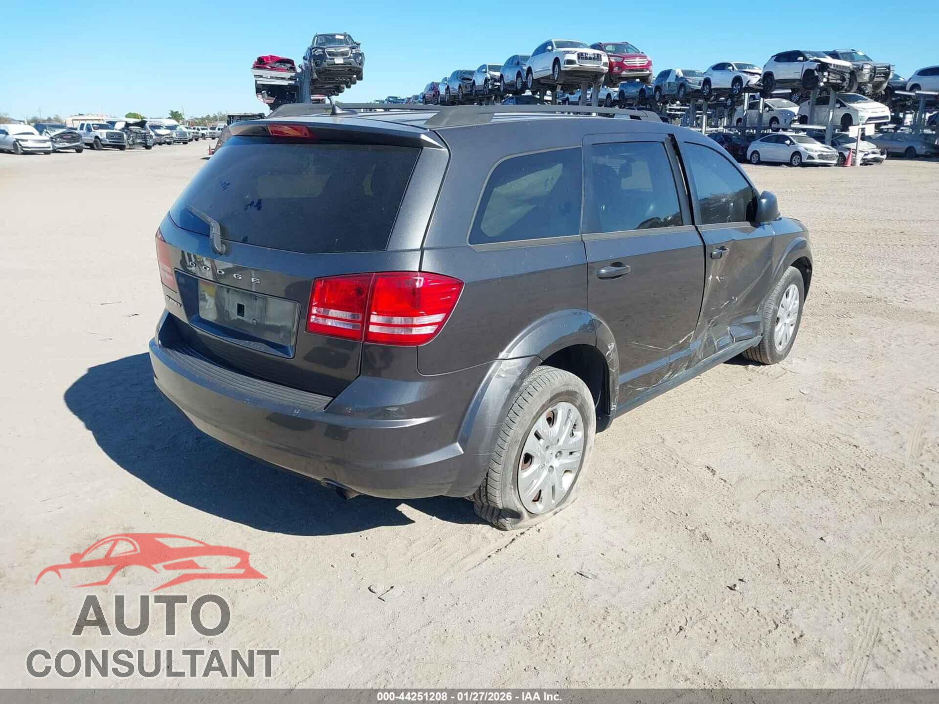 DODGE JOURNEY 2017 - 3C4PDCAB6HT528242