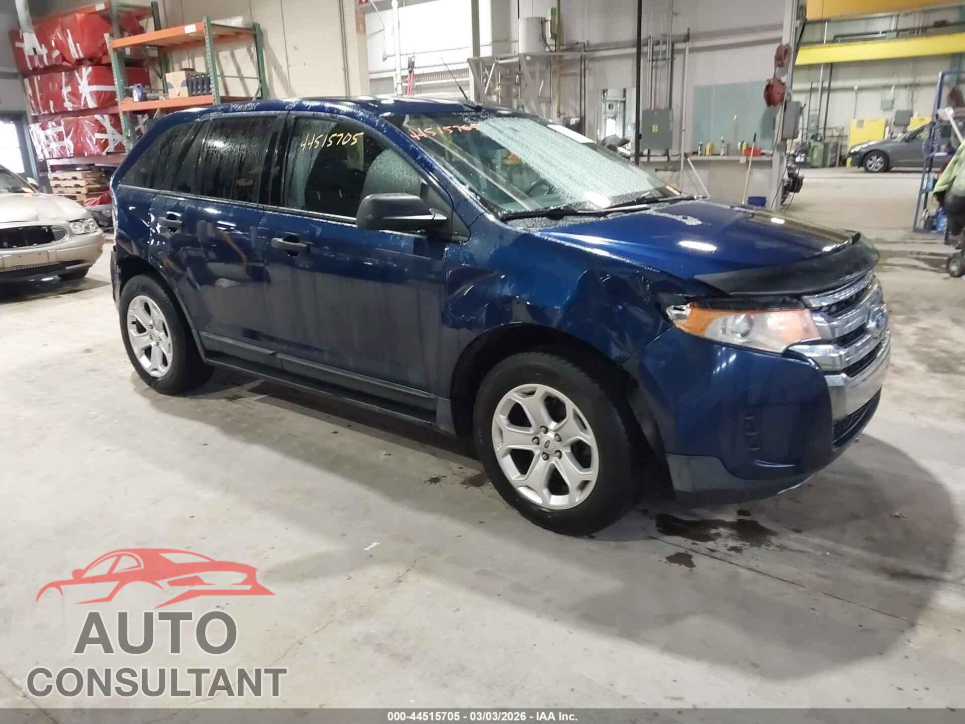 FORD EDGE 2012 - 2FMDK3G97CBA13800