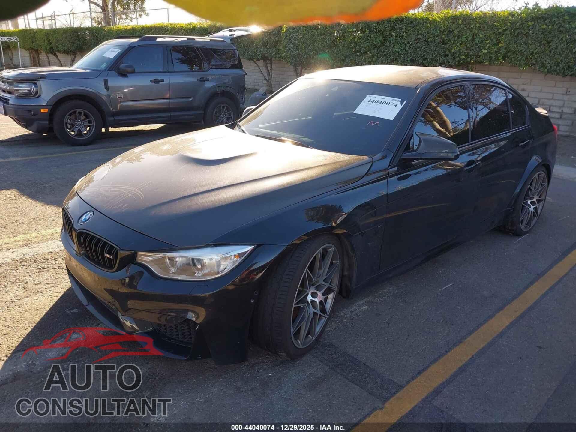 BMW M3 2017 - WBS8M9C35H5G85219