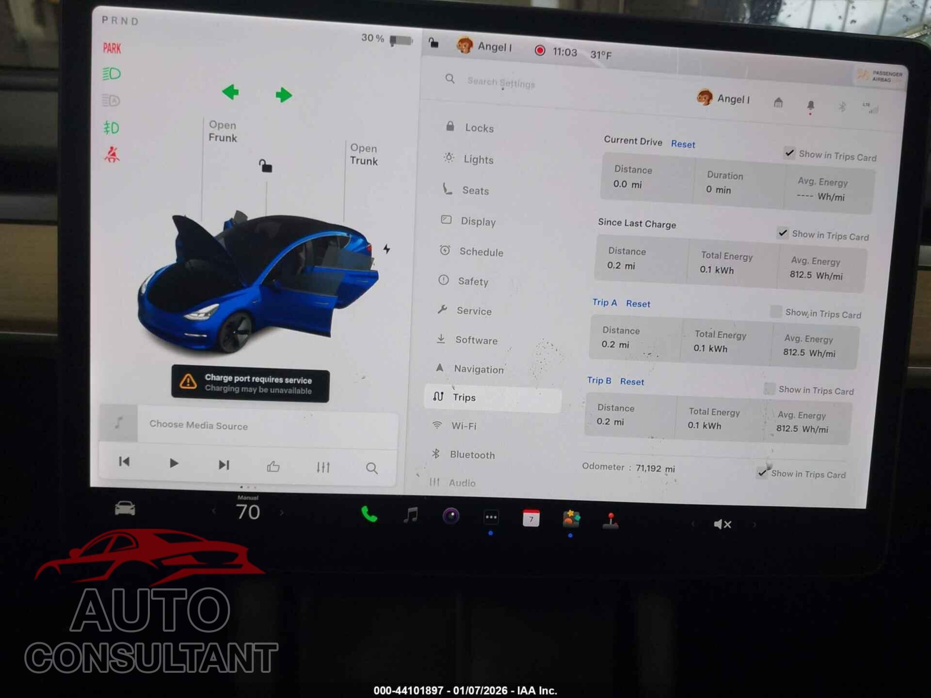 TESLA MODEL 3 2021 - 5YJ3E1EB5MF012926