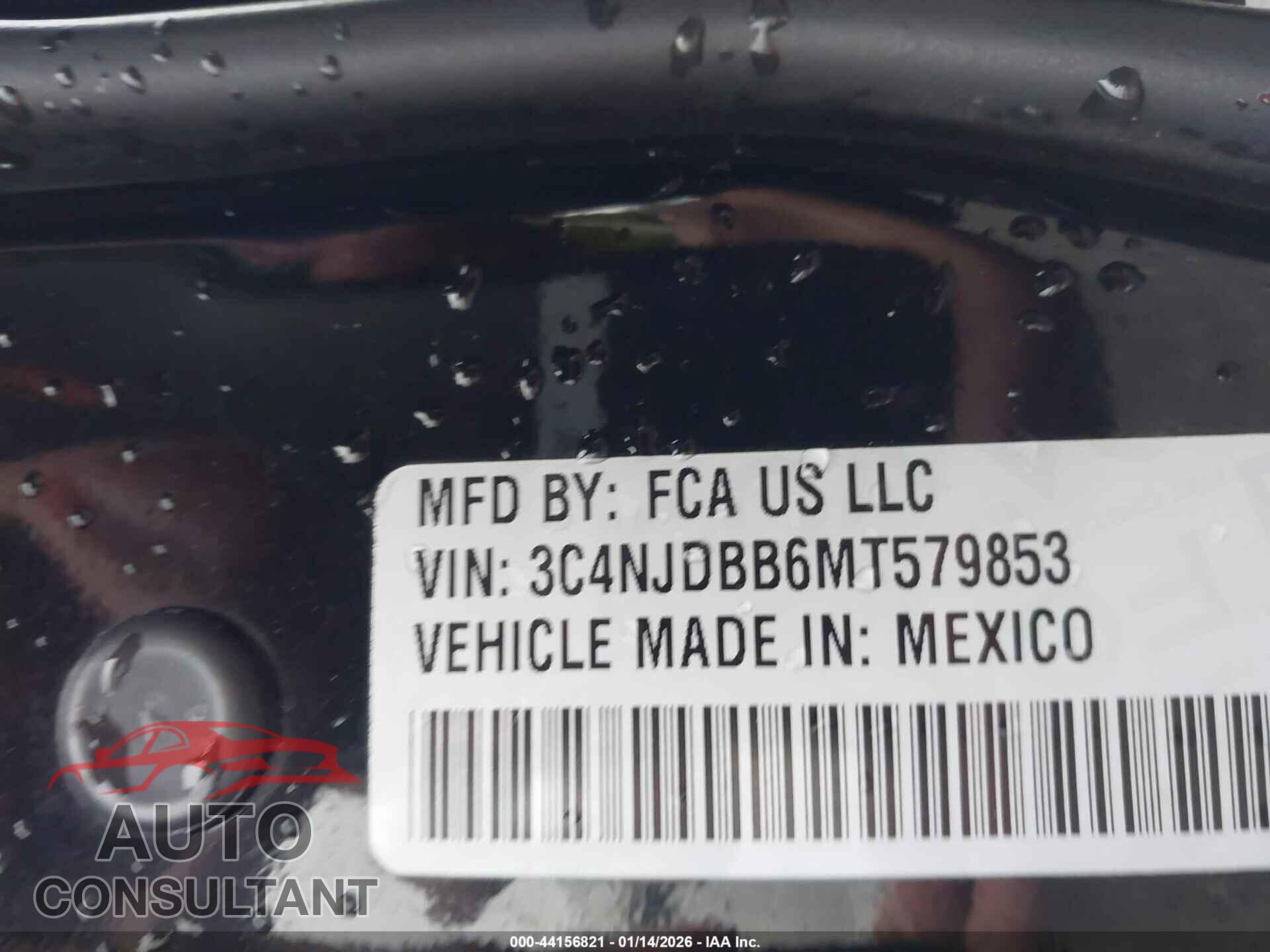 JEEP COMPASS 2021 - 3C4NJDBB6MT579853