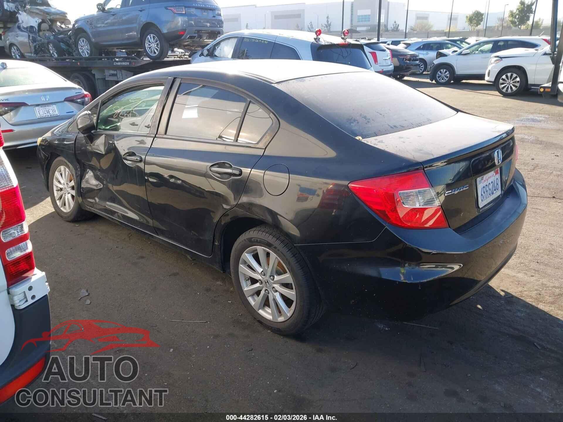 HONDA CIVIC 2012 - 19XFB2F93CE300455