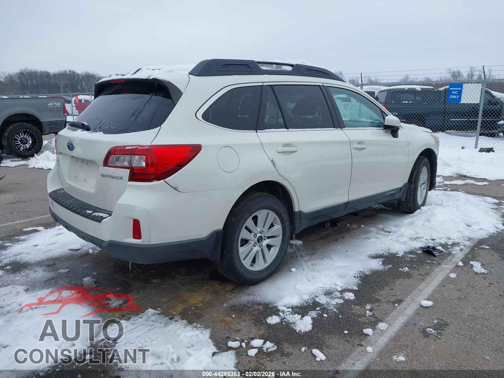 SUBARU OUTBACK 2015 - 4S4BSBDC6F3229479