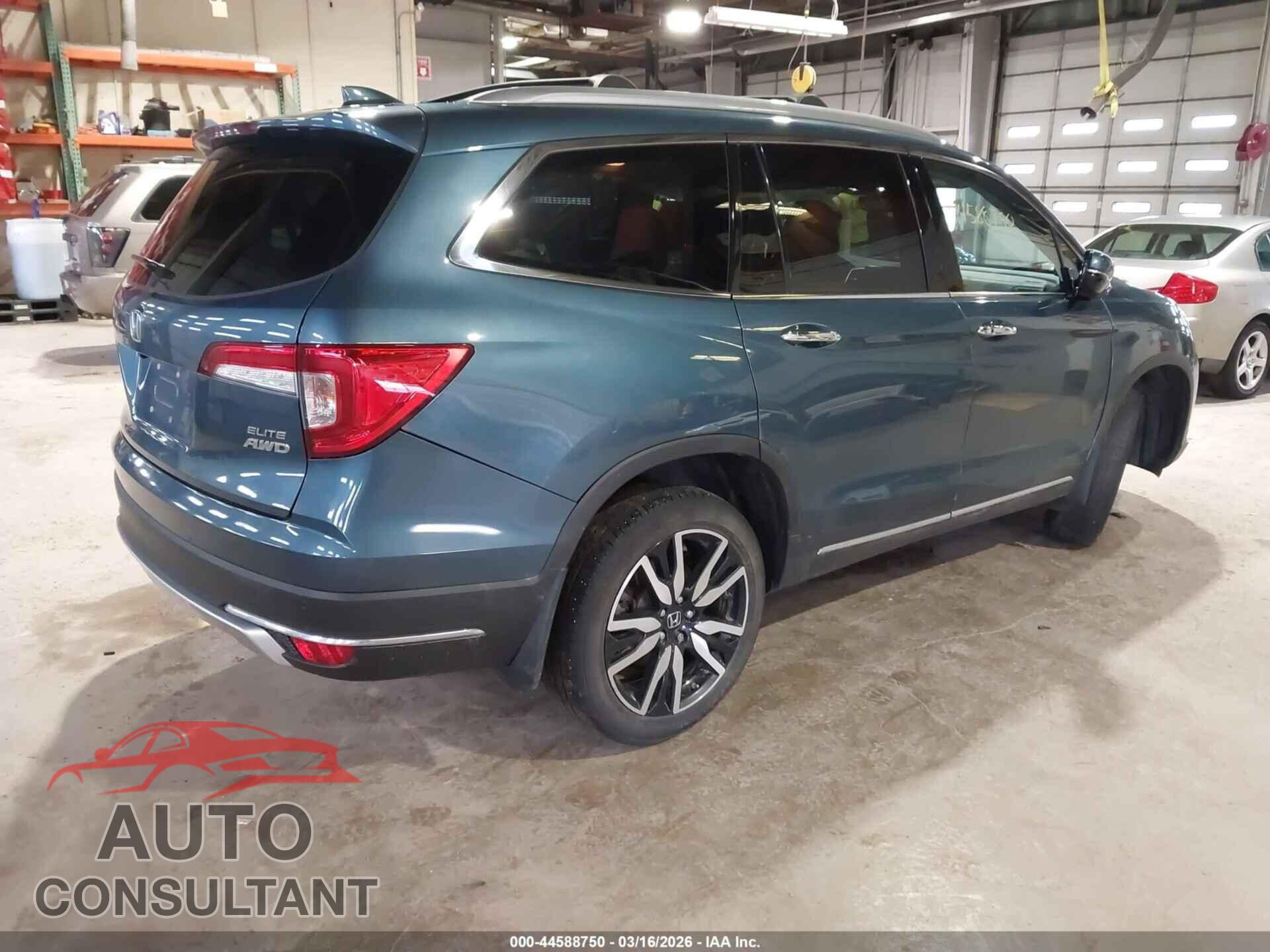 HONDA PILOT 2021 - 5FNYF6H09MB072668