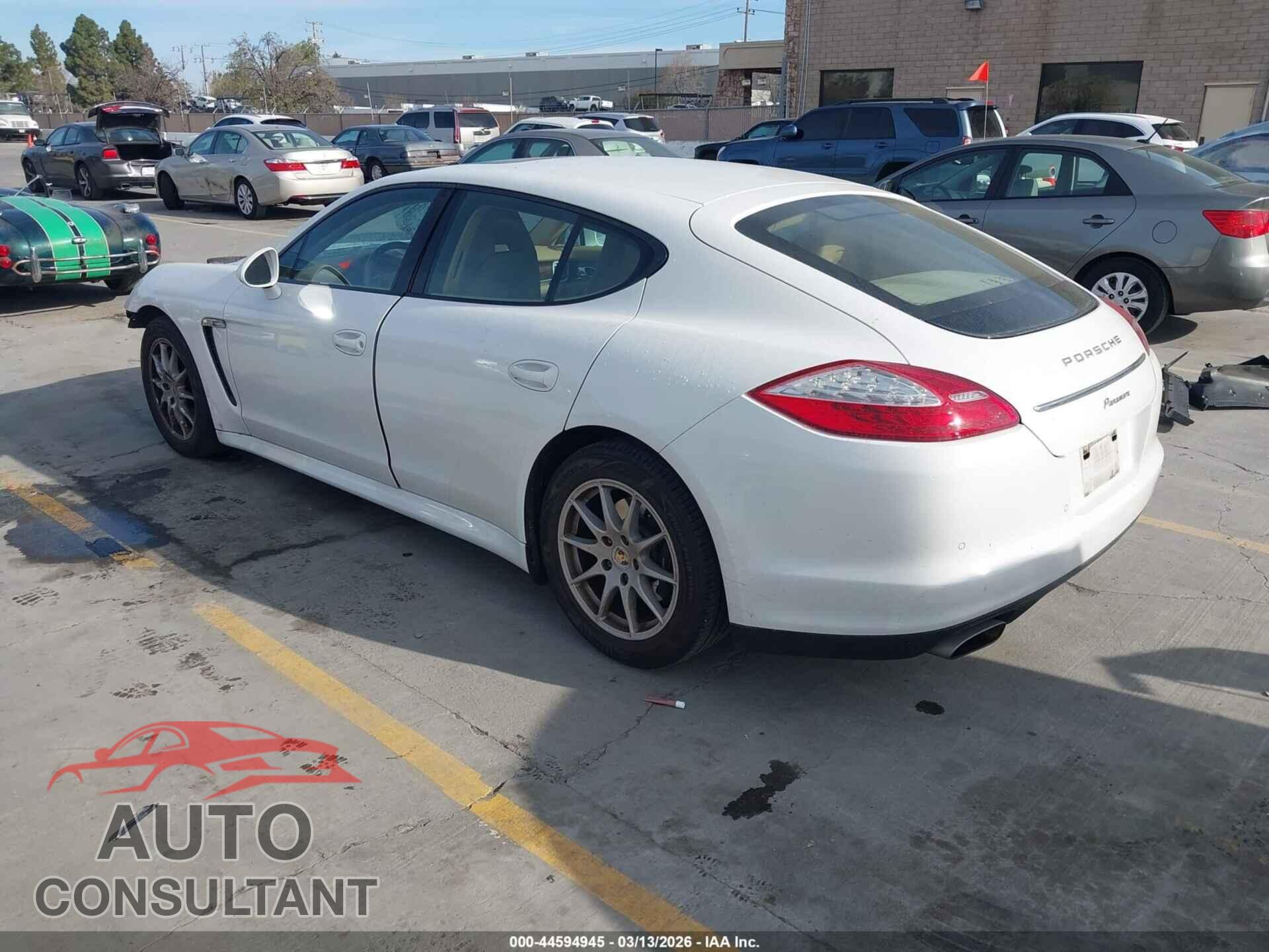 PORSCHE PANAMERA 2011 - WP0AA2A77BL015301