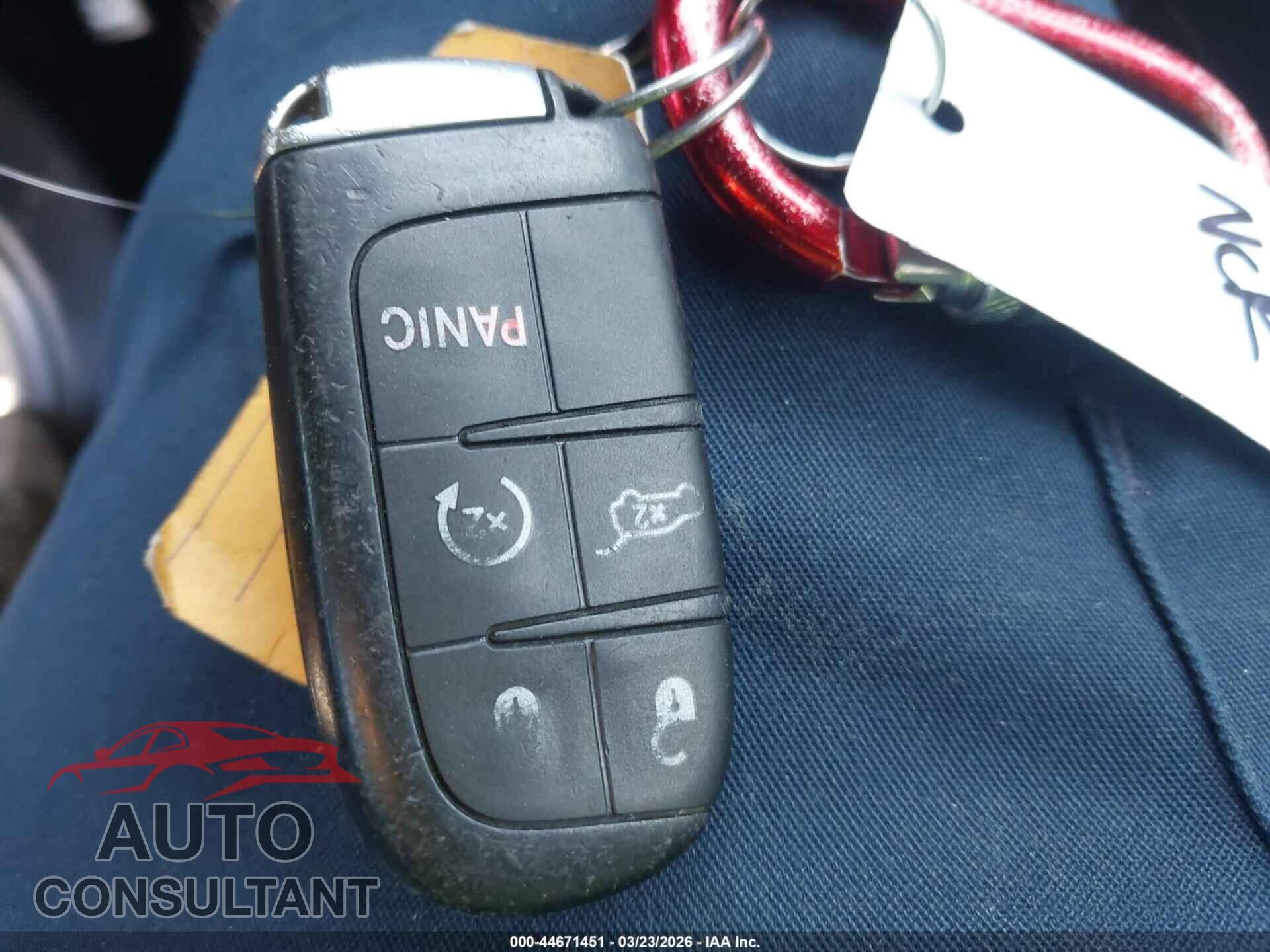 DODGE DURANGO 2020 - 1C4RDJDG7LC119627