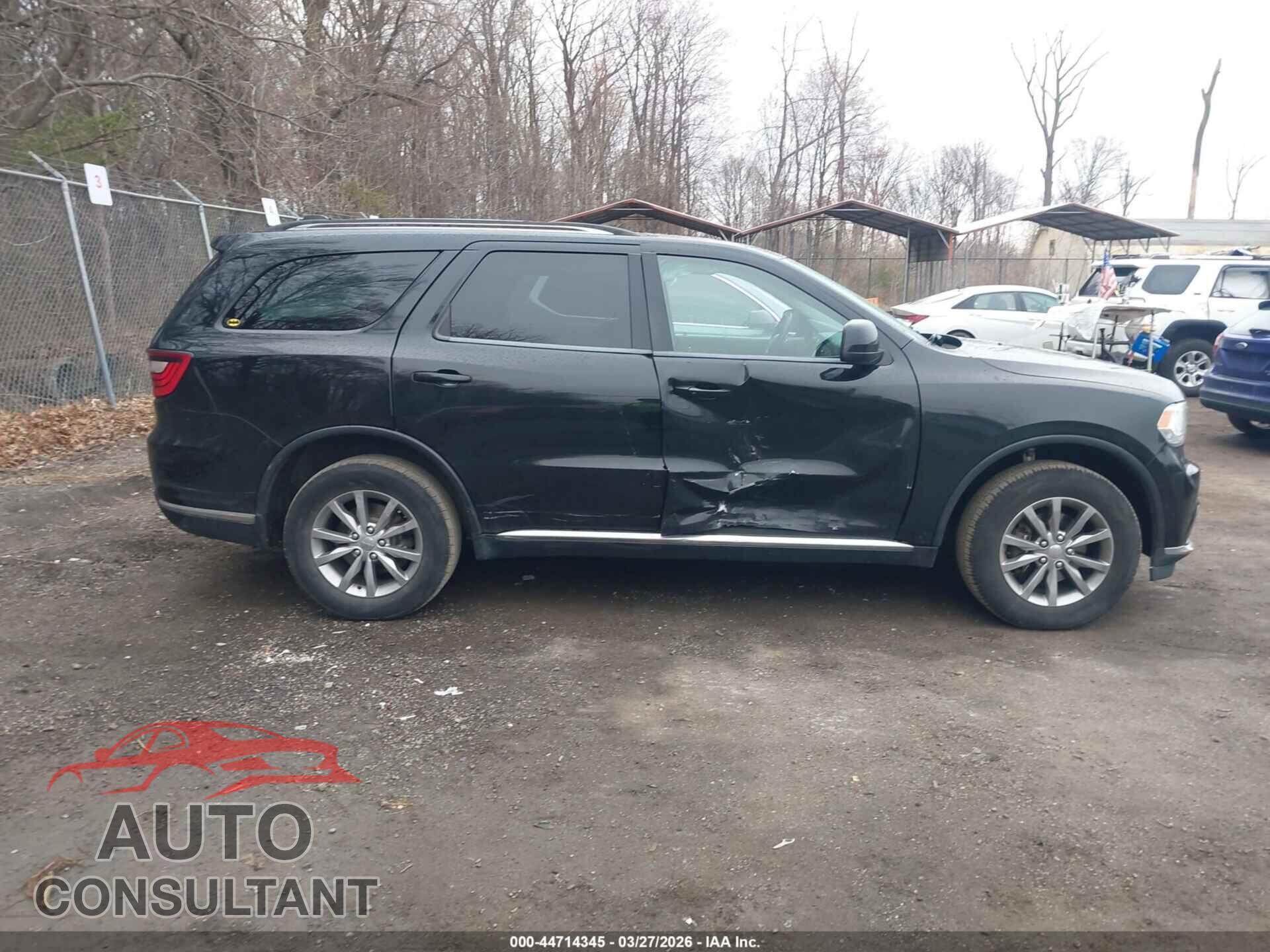 DODGE DURANGO 2017 - 1C4RDJAG6HC681028