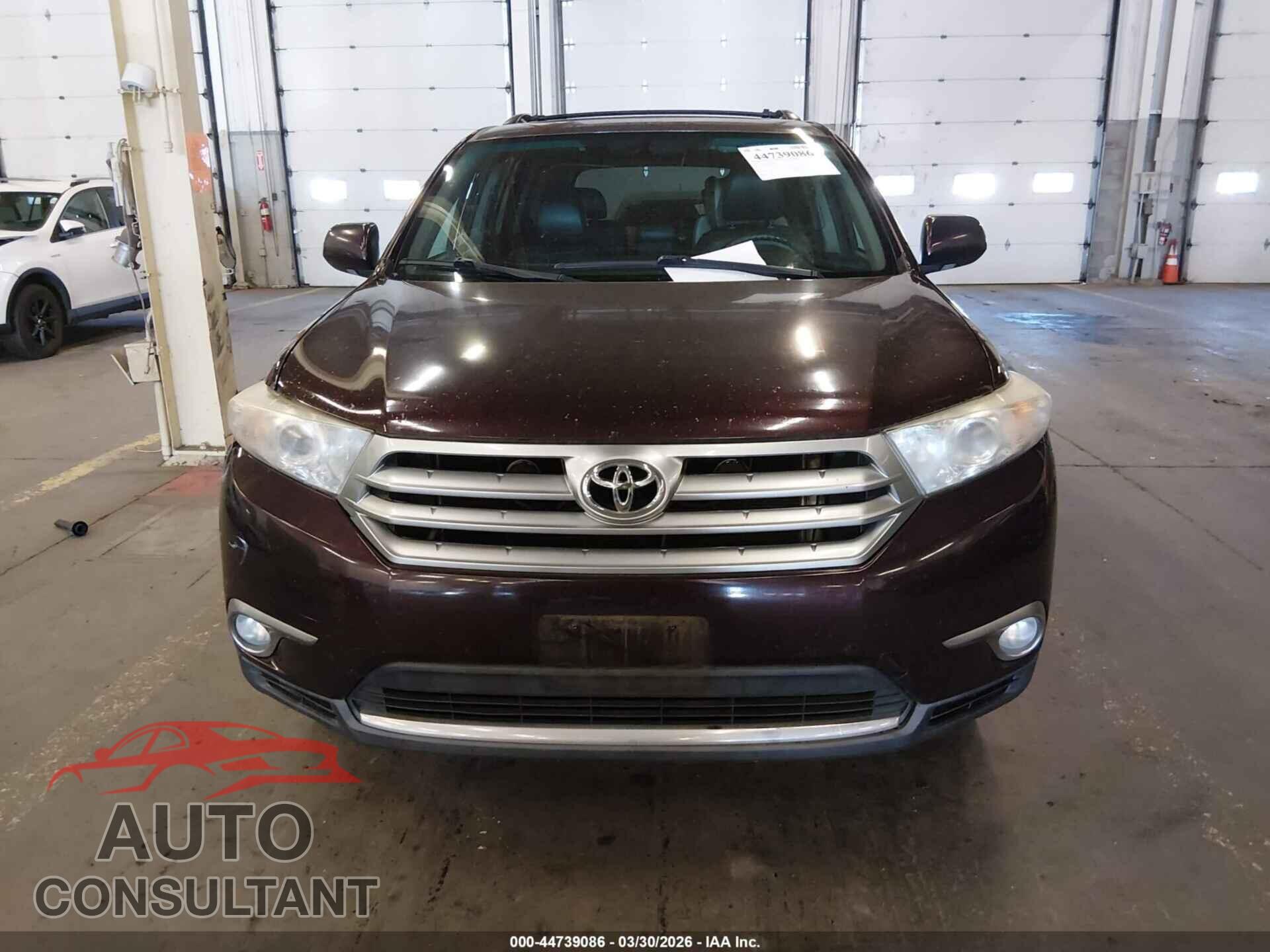 TOYOTA HIGHLANDER 2011 - 5TDDK3EH5BS065423
