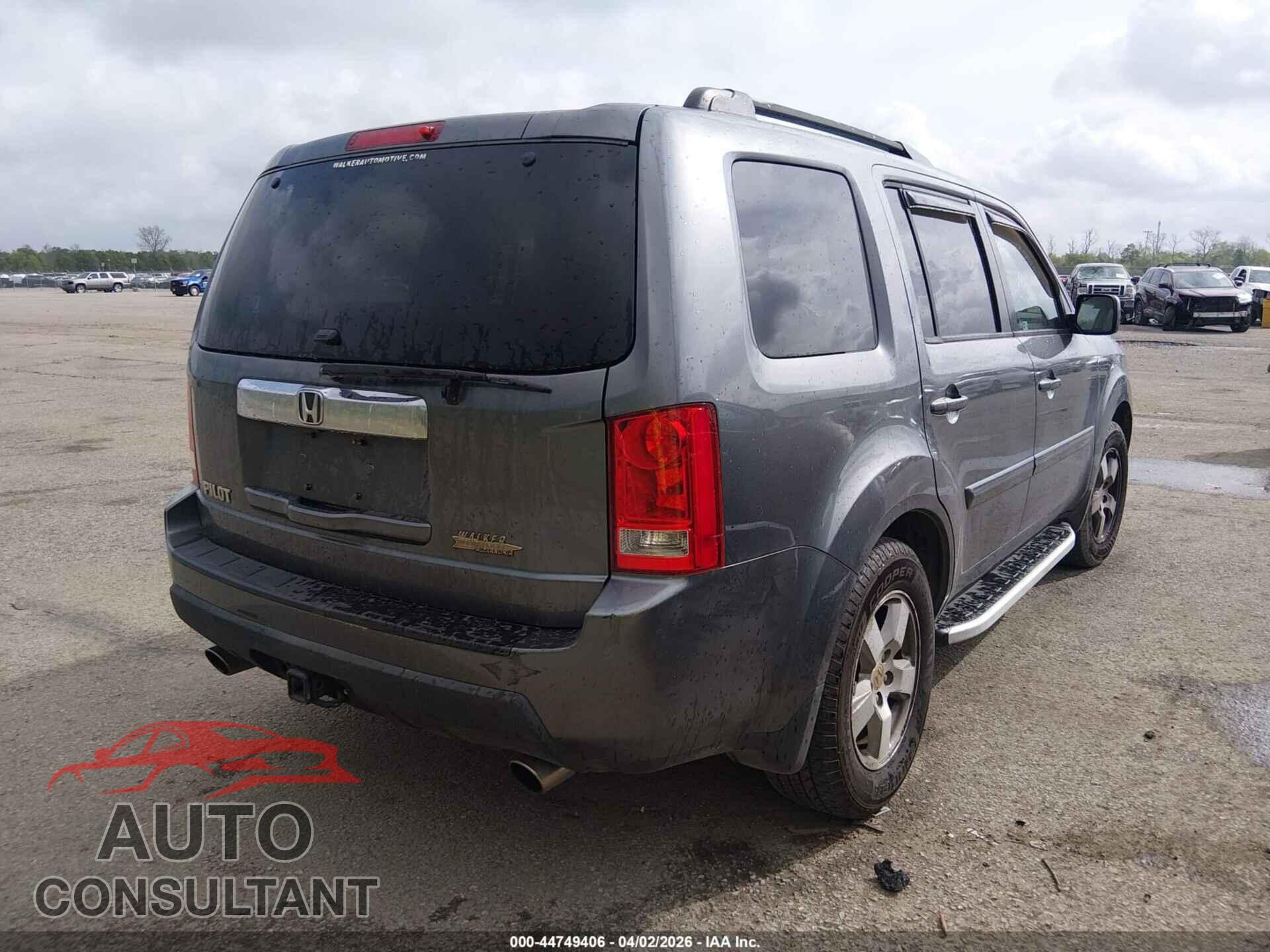 HONDA PILOT 2011 - 5FNYF3H57BB018924