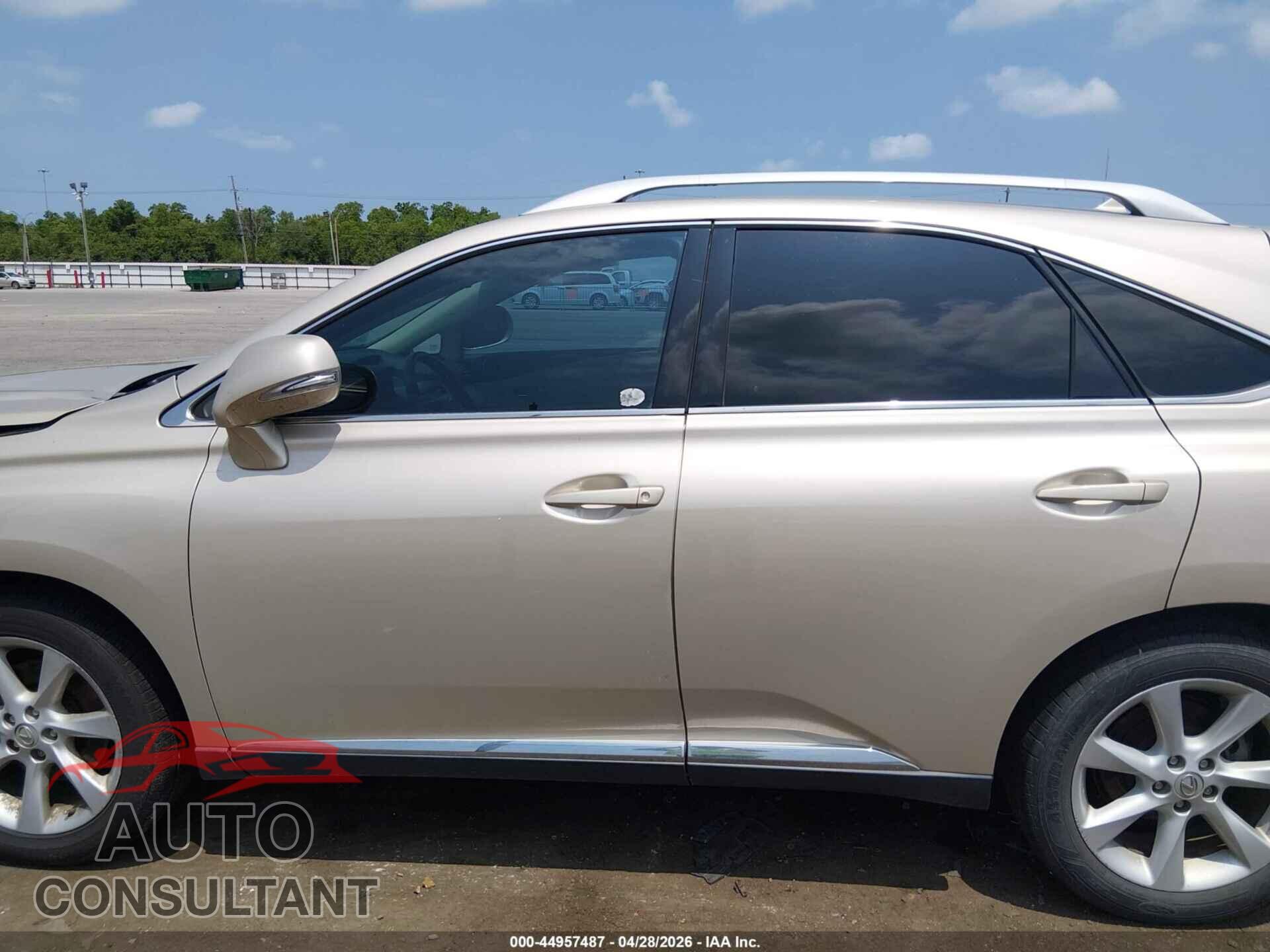 LEXUS RX 350 2012 - 2T2ZK1BA2CC068741