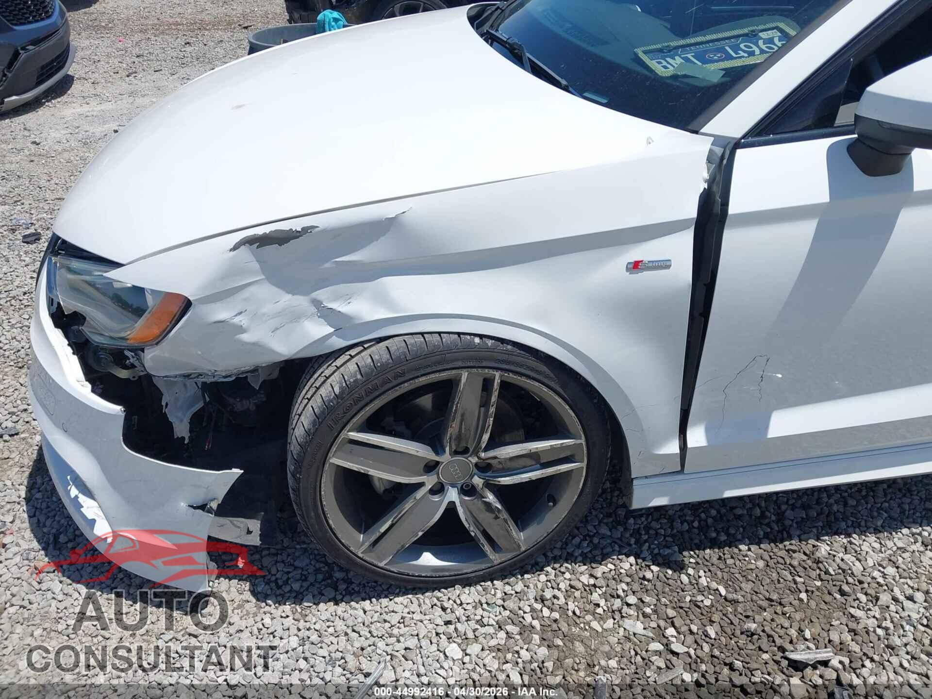 AUDI A3 2016 - WAUA7GFF6G1070754