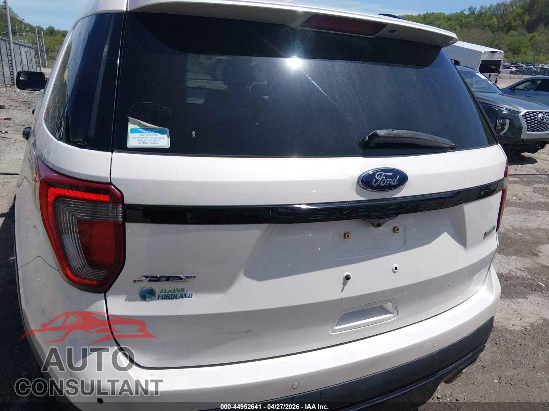 FORD EXPLORER 2017 - 1FM5K8GT2HGD82514