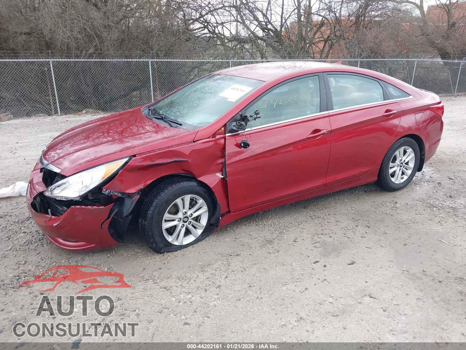 HYUNDAI SONATA 2012 - 5NPEB4AC9CH480398